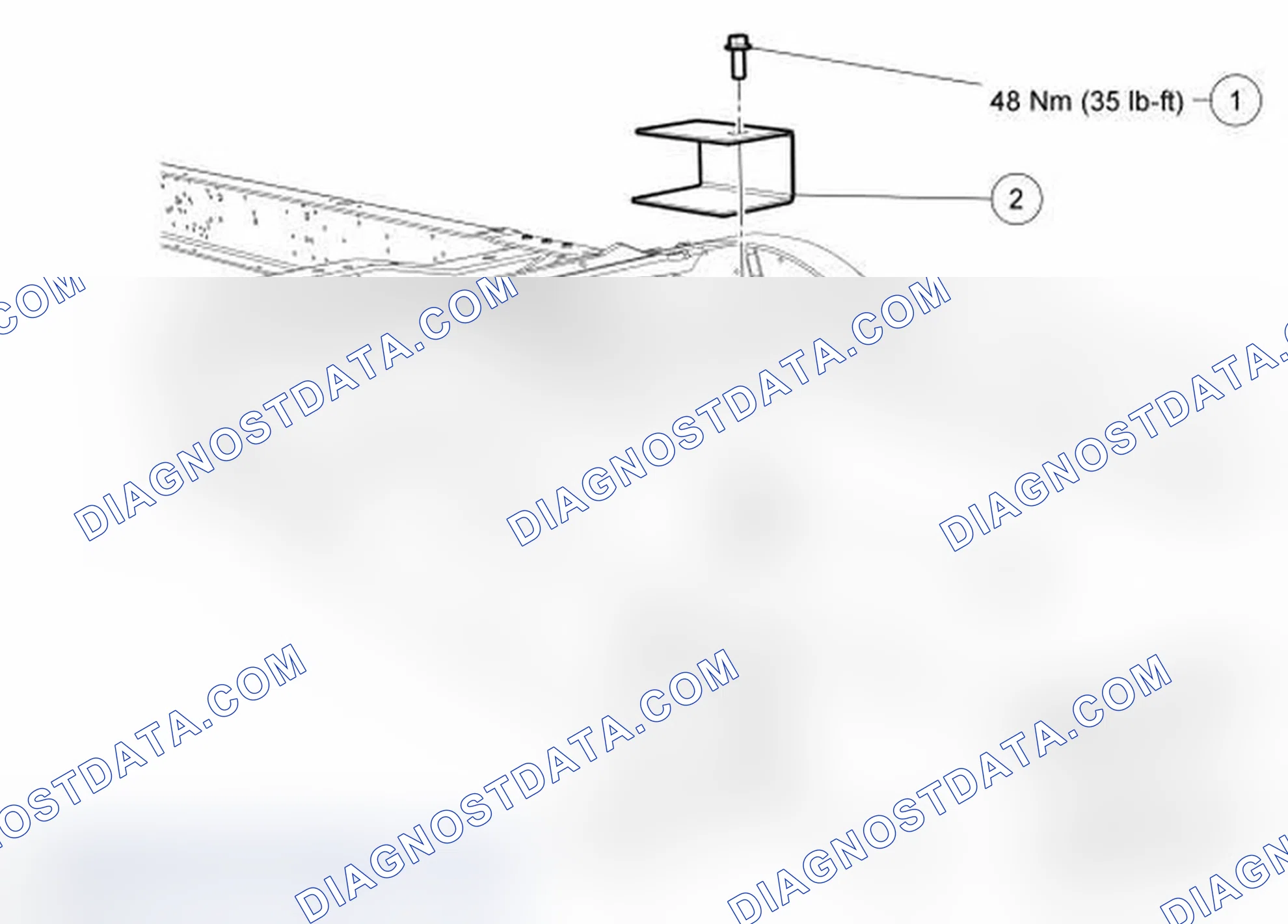 Scheme 14: Fuel Tank Protection Bracket - Upper