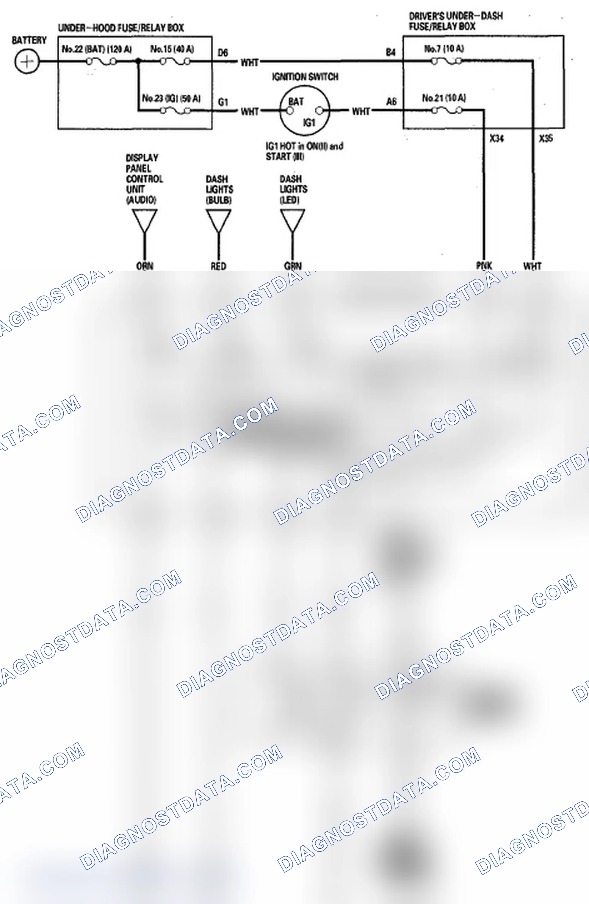 Fig. 1: Dash Lights Brightness Controller - Circuit Diagram