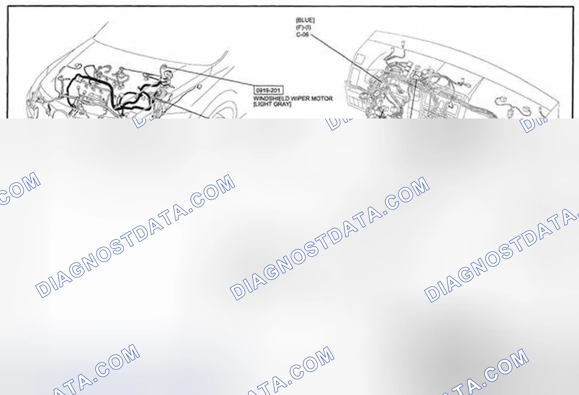 Scheme 277: Windshield Wiper And Washer (With Auto Wiper System) System Wiring Diagram - 0919-2a (2 Of 2)