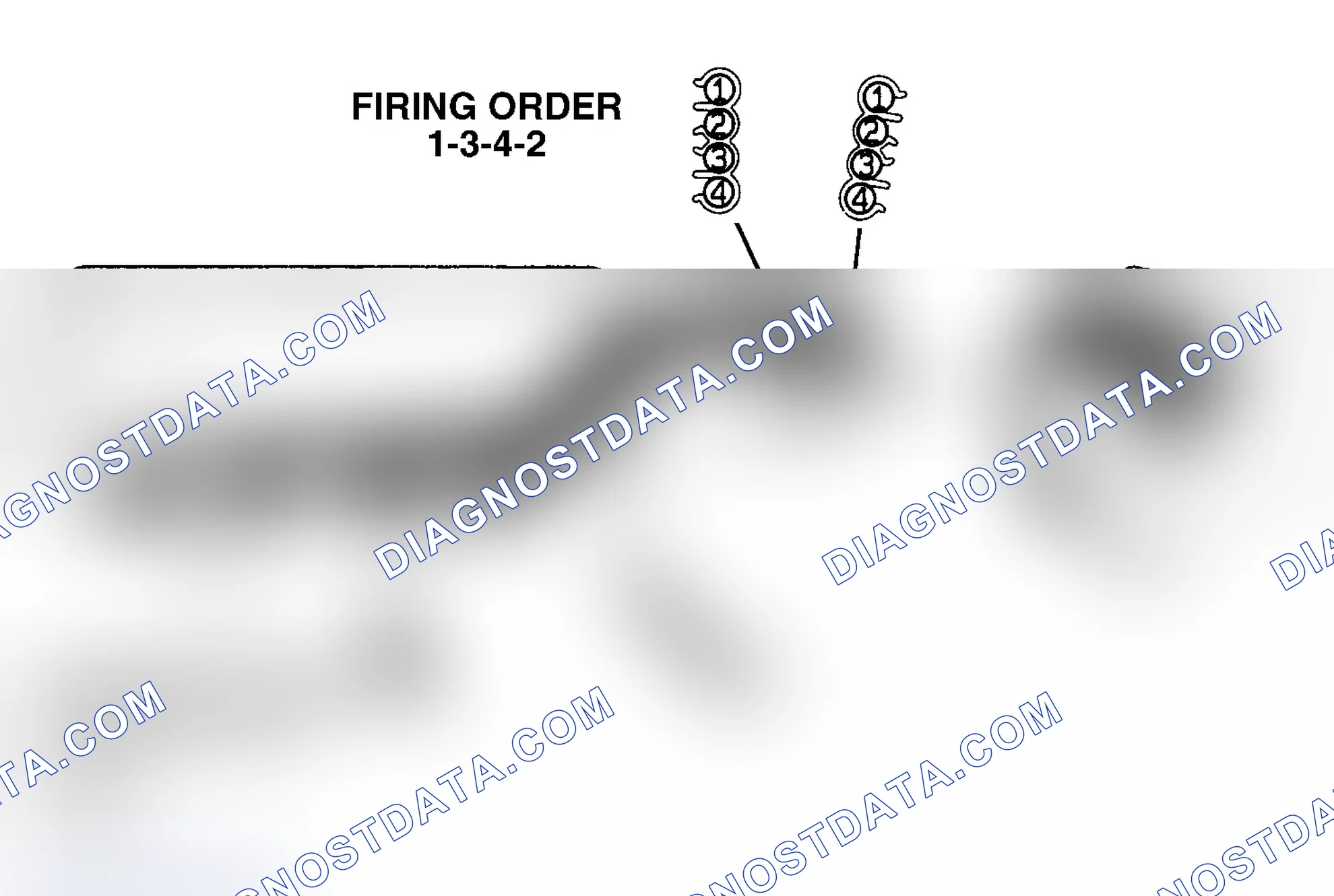 Scheme 2: Firing Order & Plug Wire Routing (1.8L)