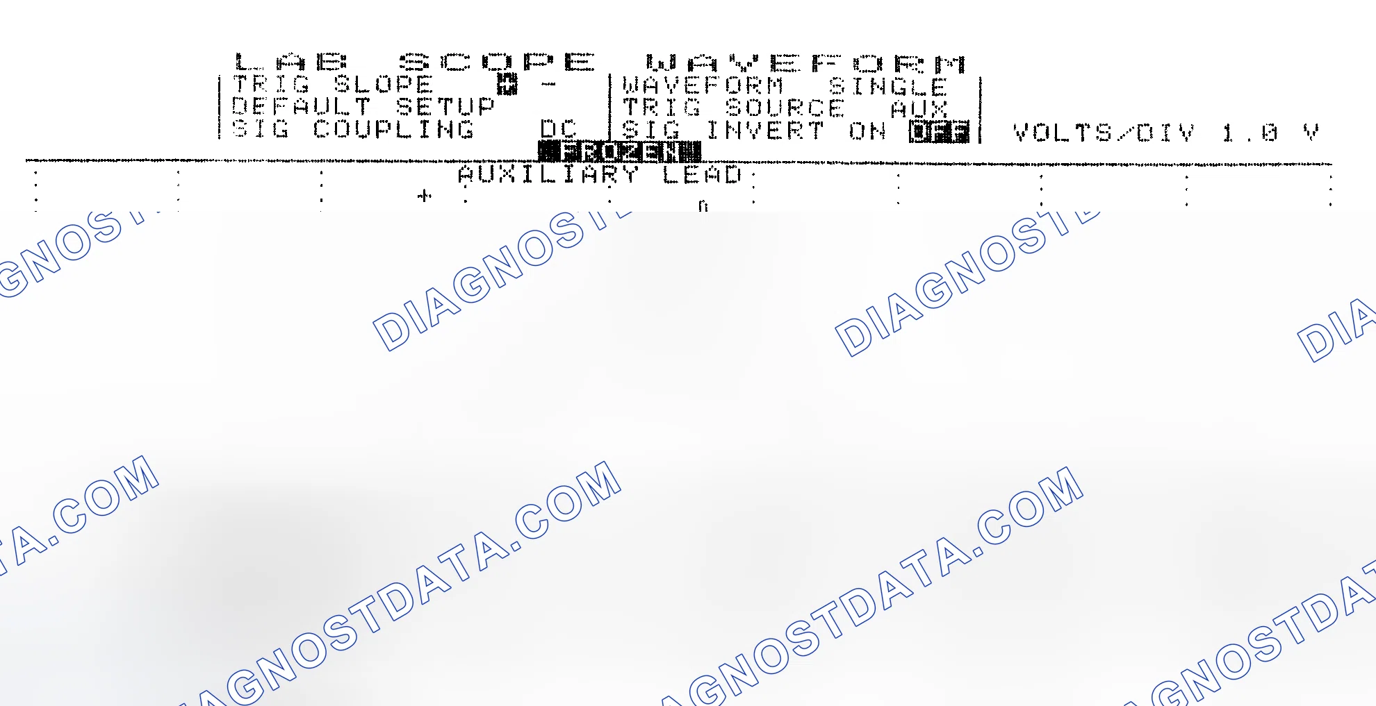 Scheme 19: Single Injector w/Excessive Current Flow - Current Pattern