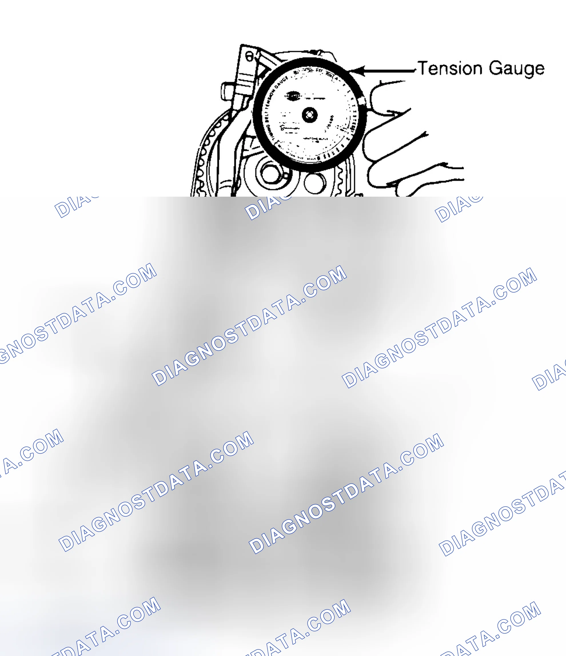 Scheme 3: Adjusting Typical Timing Belt Tension