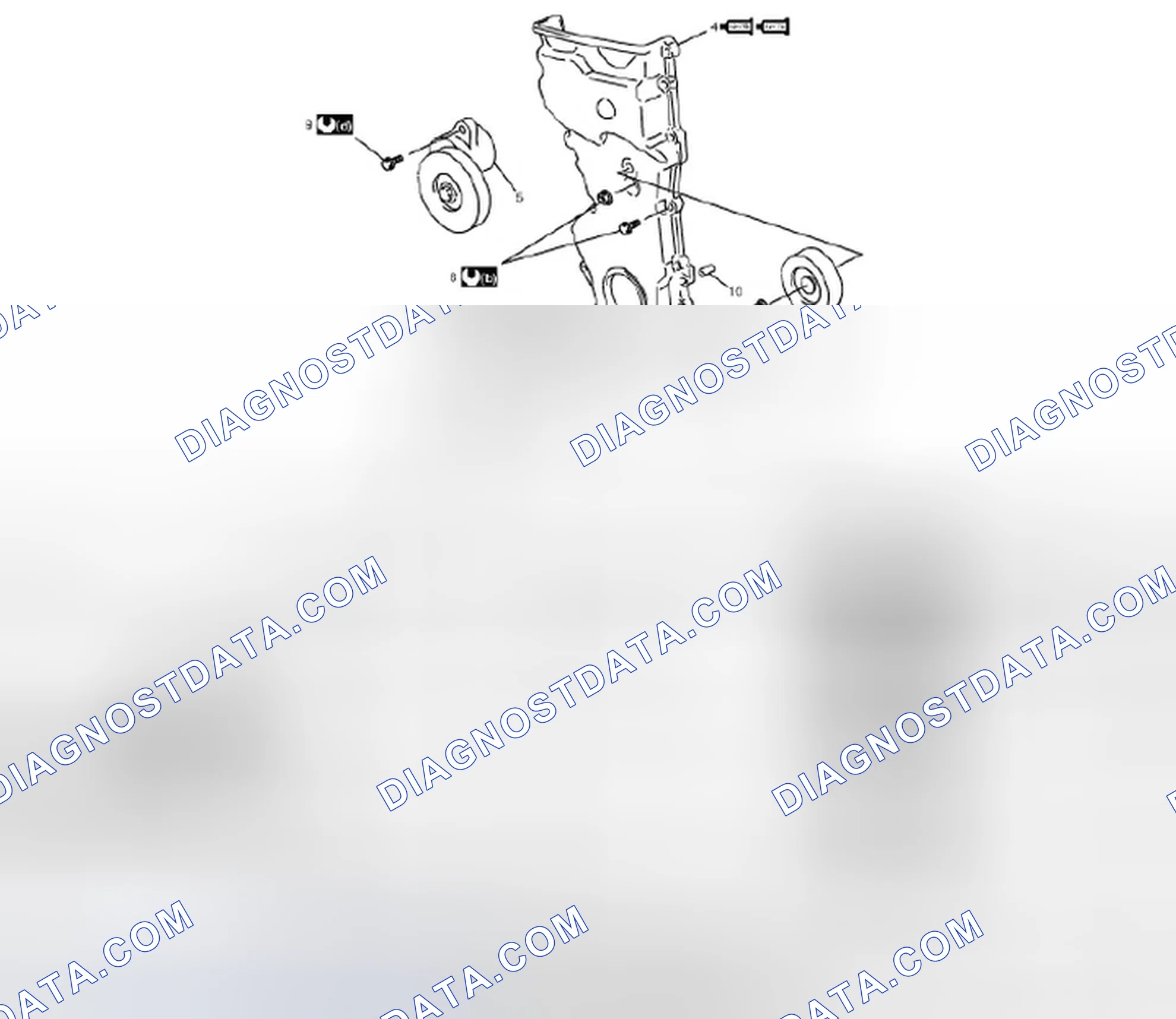 Scheme 34: Timing Chain Cover Components