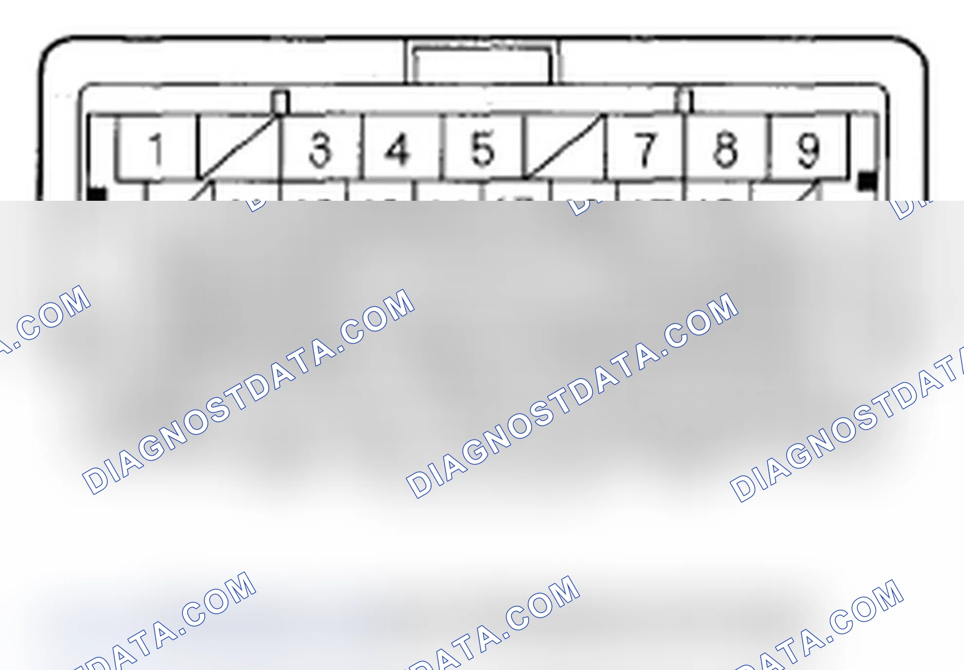 Scheme 94: PCM (Electric Vacuum Pump System) Inputs and Outputs at Connector B ( ) (44P)