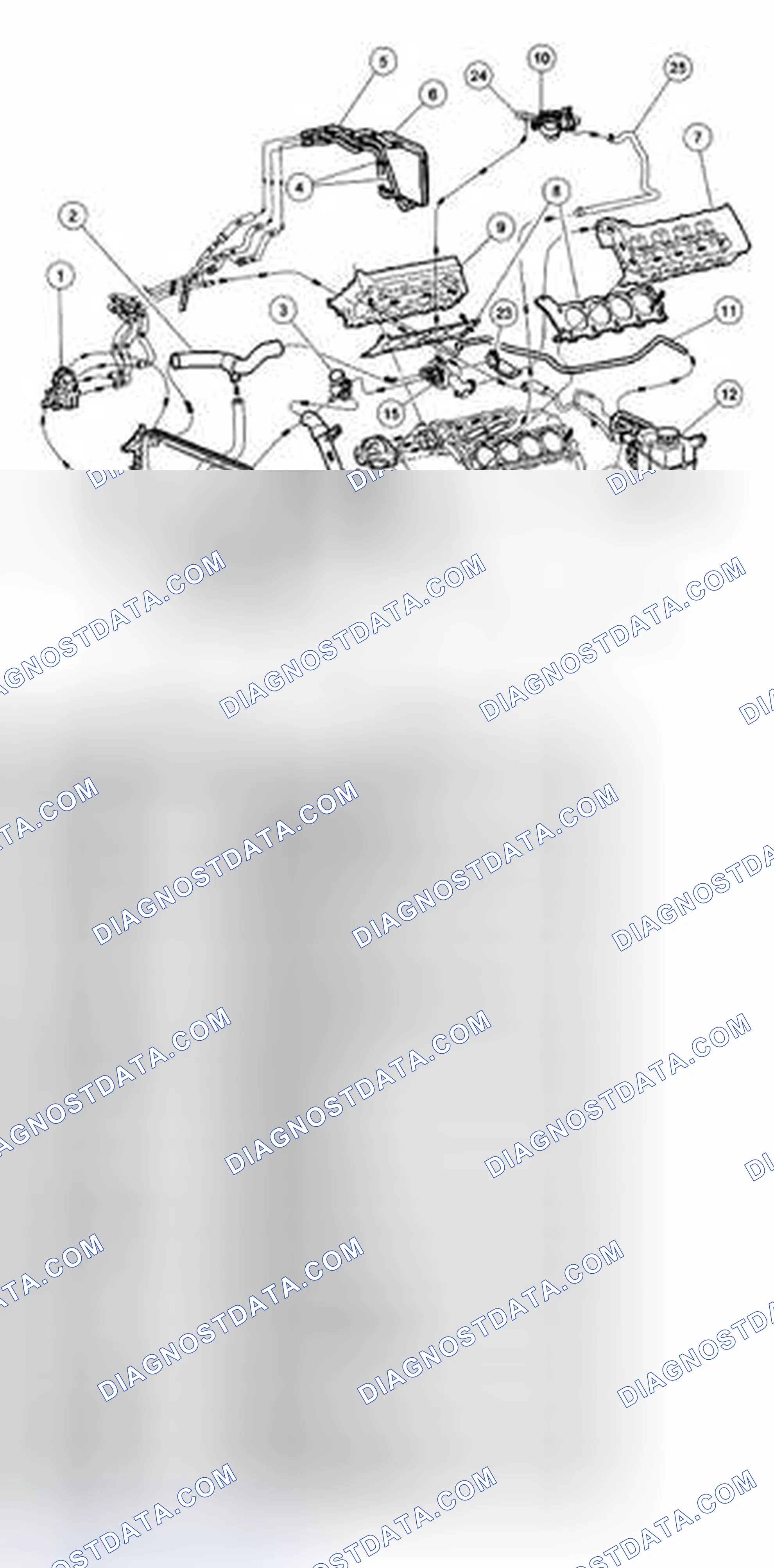 Scheme 2: Coolant Flow 3.9L