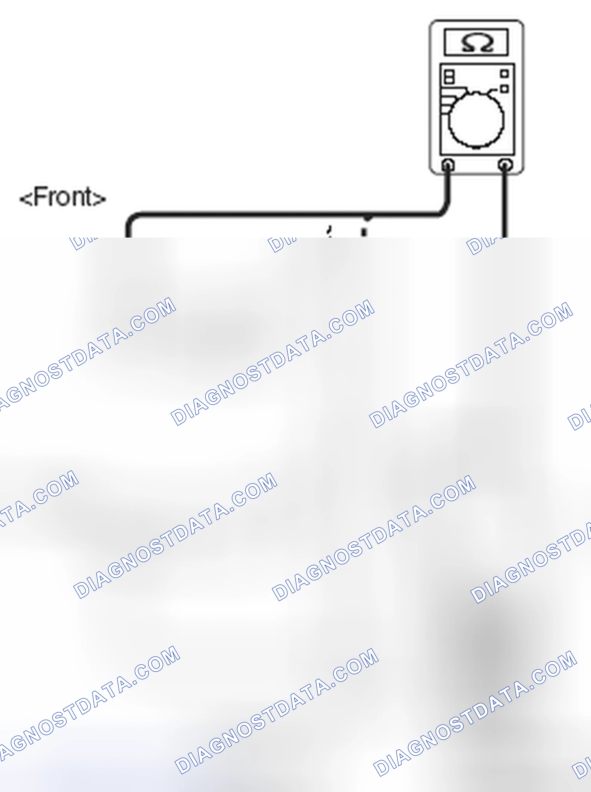 Scheme 61: WHEEL SPEED SENSOR INSULATION CHECK