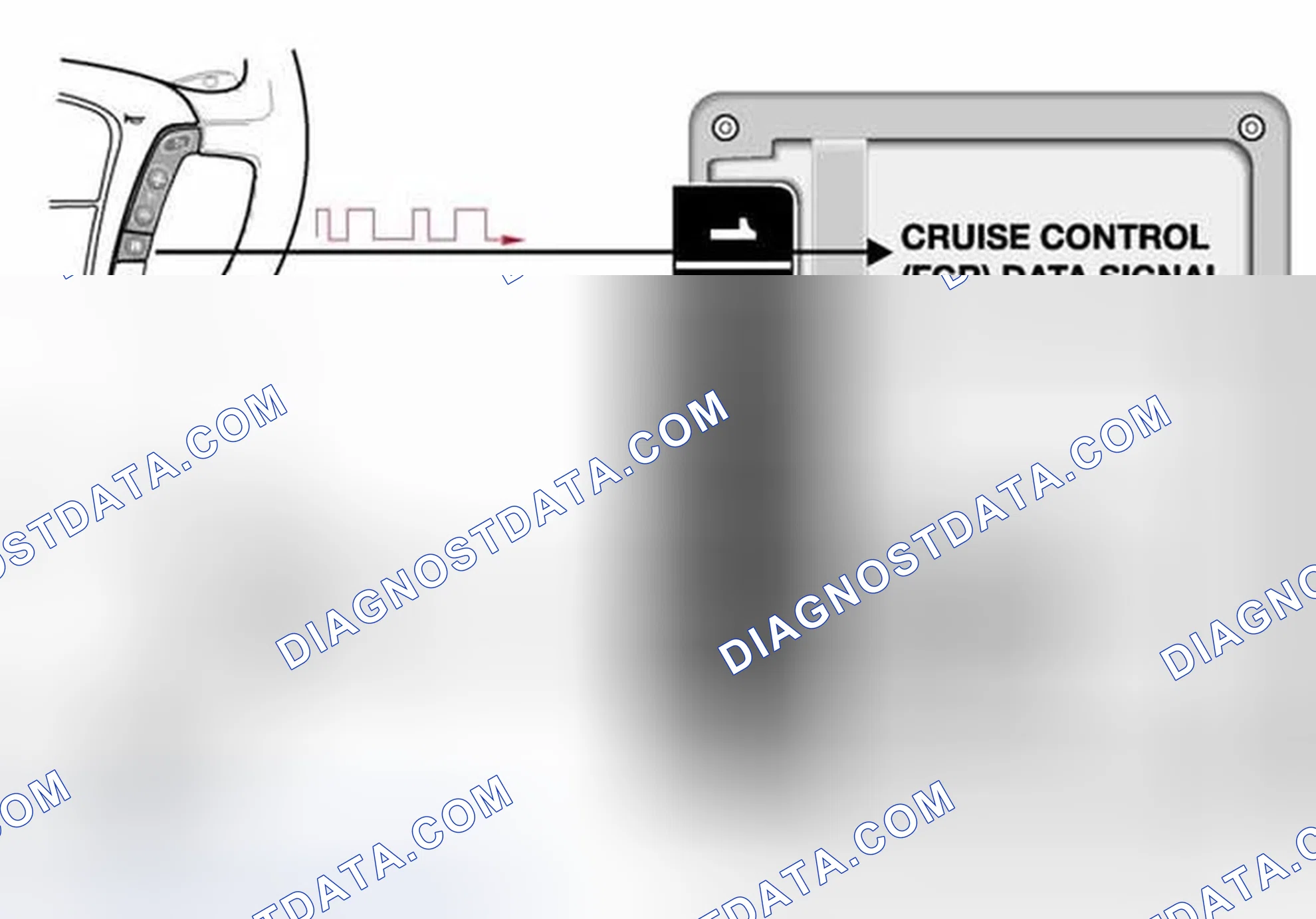 Scheme 1356: MFL Cruise Control Data Signal