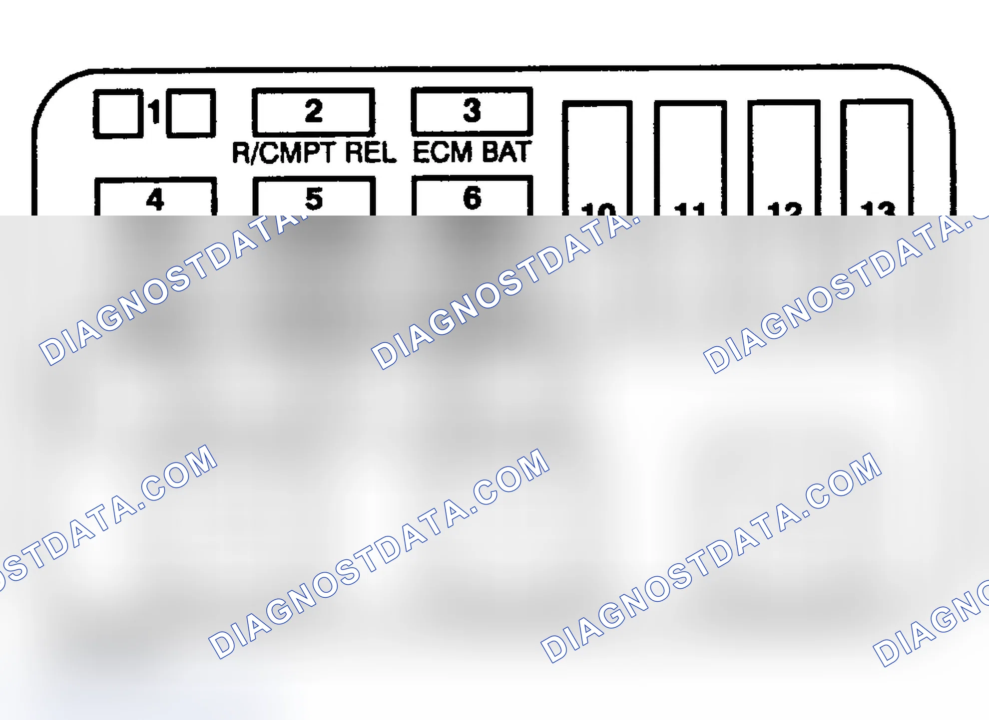 Scheme 8: RIGHT ELECTRICAL CENTER IDENTIFICATION
