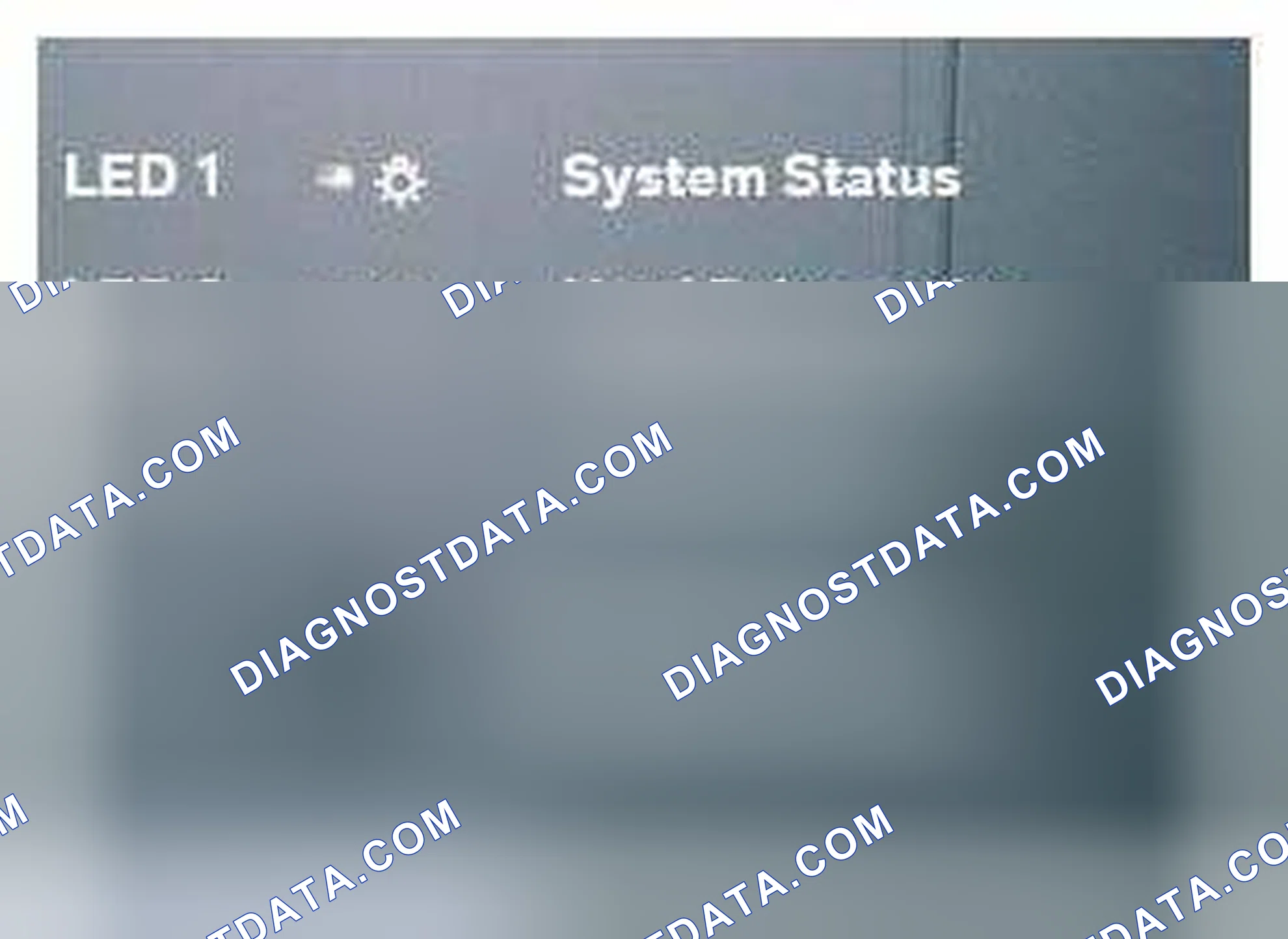 Scheme 14: System Indicators and ON/OFF Button