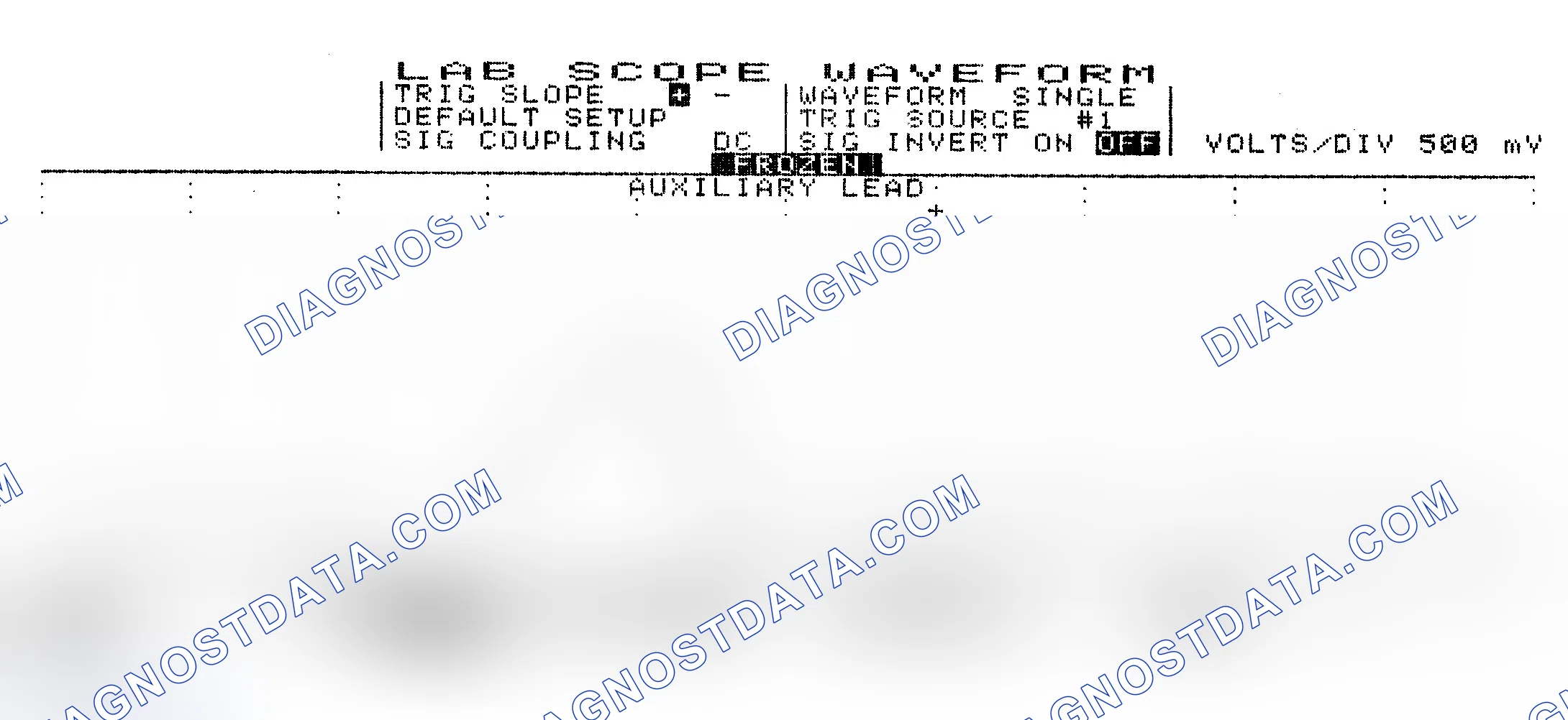 Scheme 10: Single Injector w/Excessive Current Flow - Current Pattern