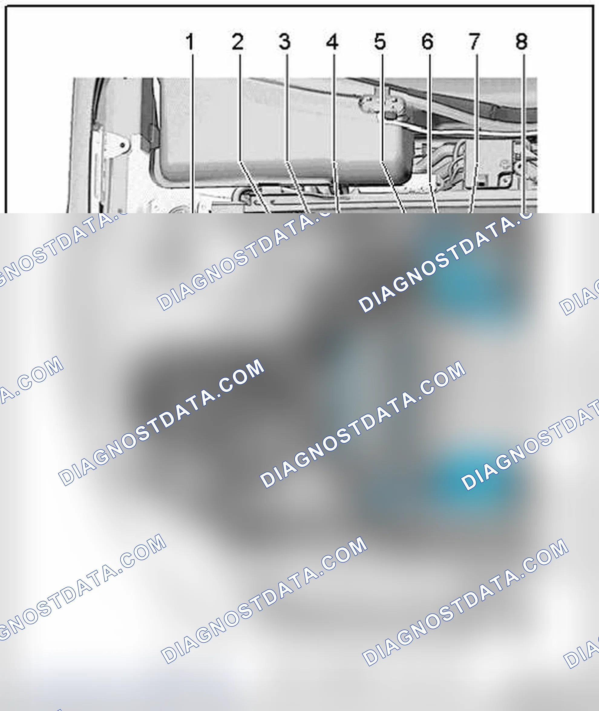 Scheme 178: RIGHT SIDE OF ENGINE COMPARTMENT