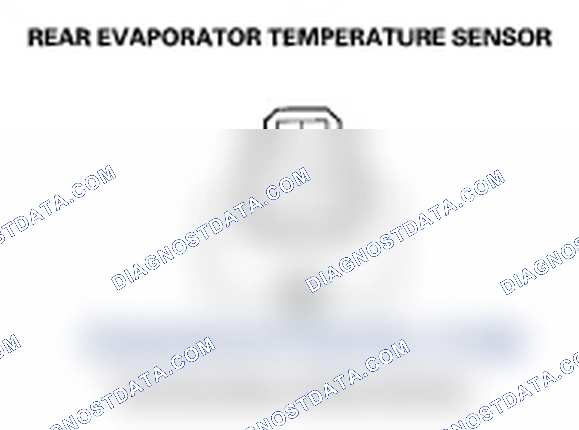 Scheme 237: Rear Evaporator Temperature Sensor Test