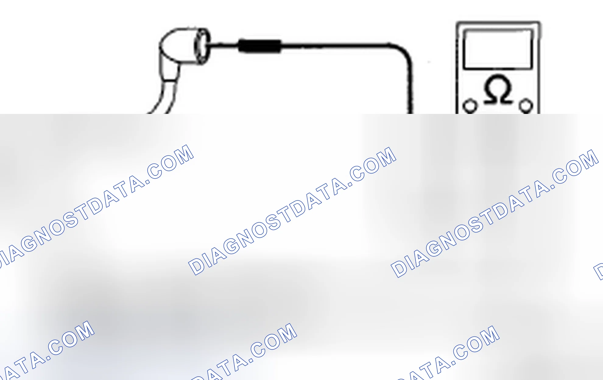 Scheme 16: Checking Resistance Value Of Spark Plug Cords
