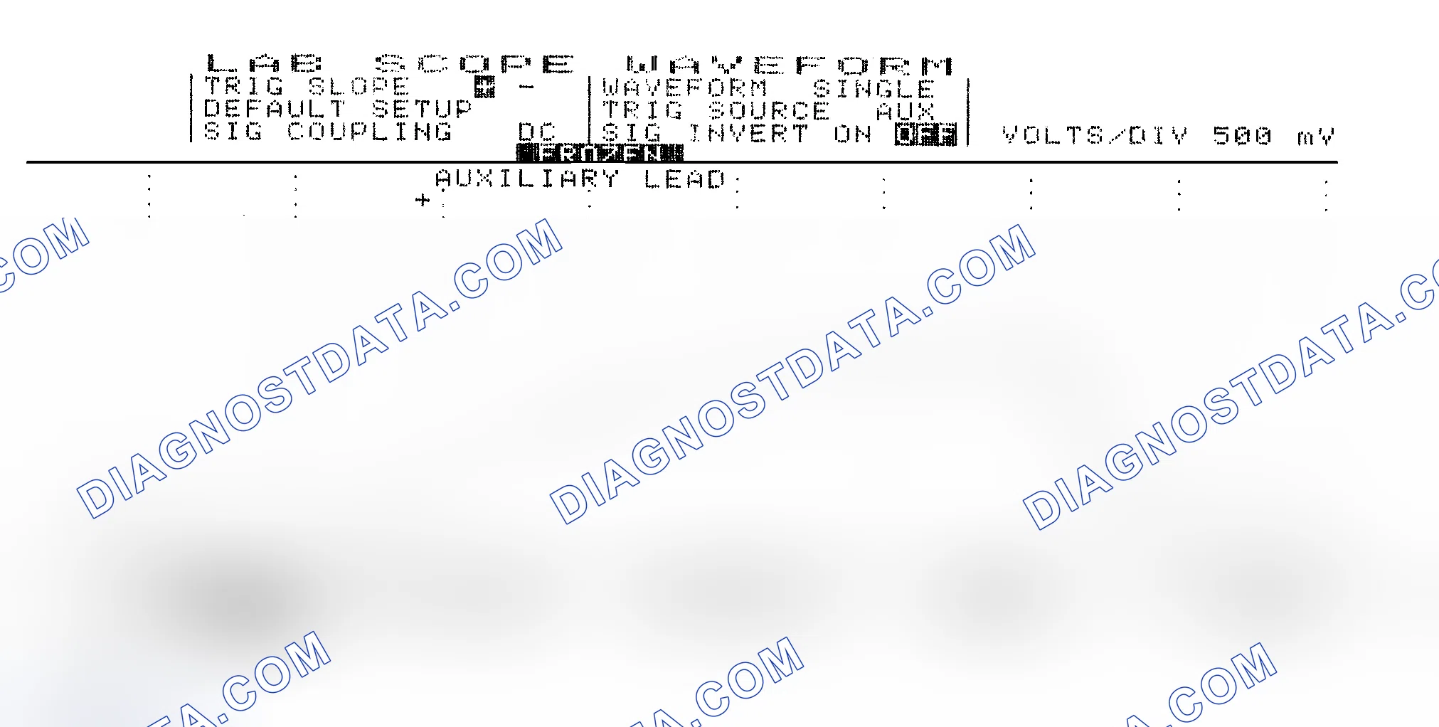 Scheme 14: Single Injector w/Excessive Current Flow - Current Pattern