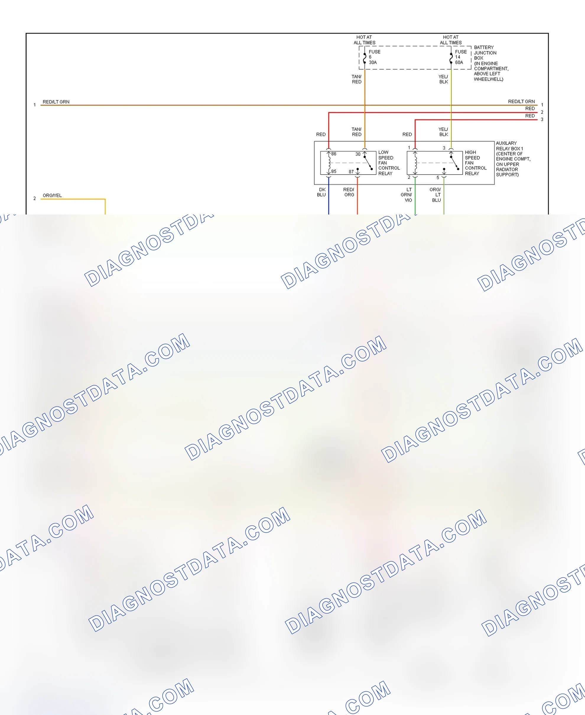 Scheme 6: PCM Wiring Diagram (Continental - 4.6L - 2 Of 4)