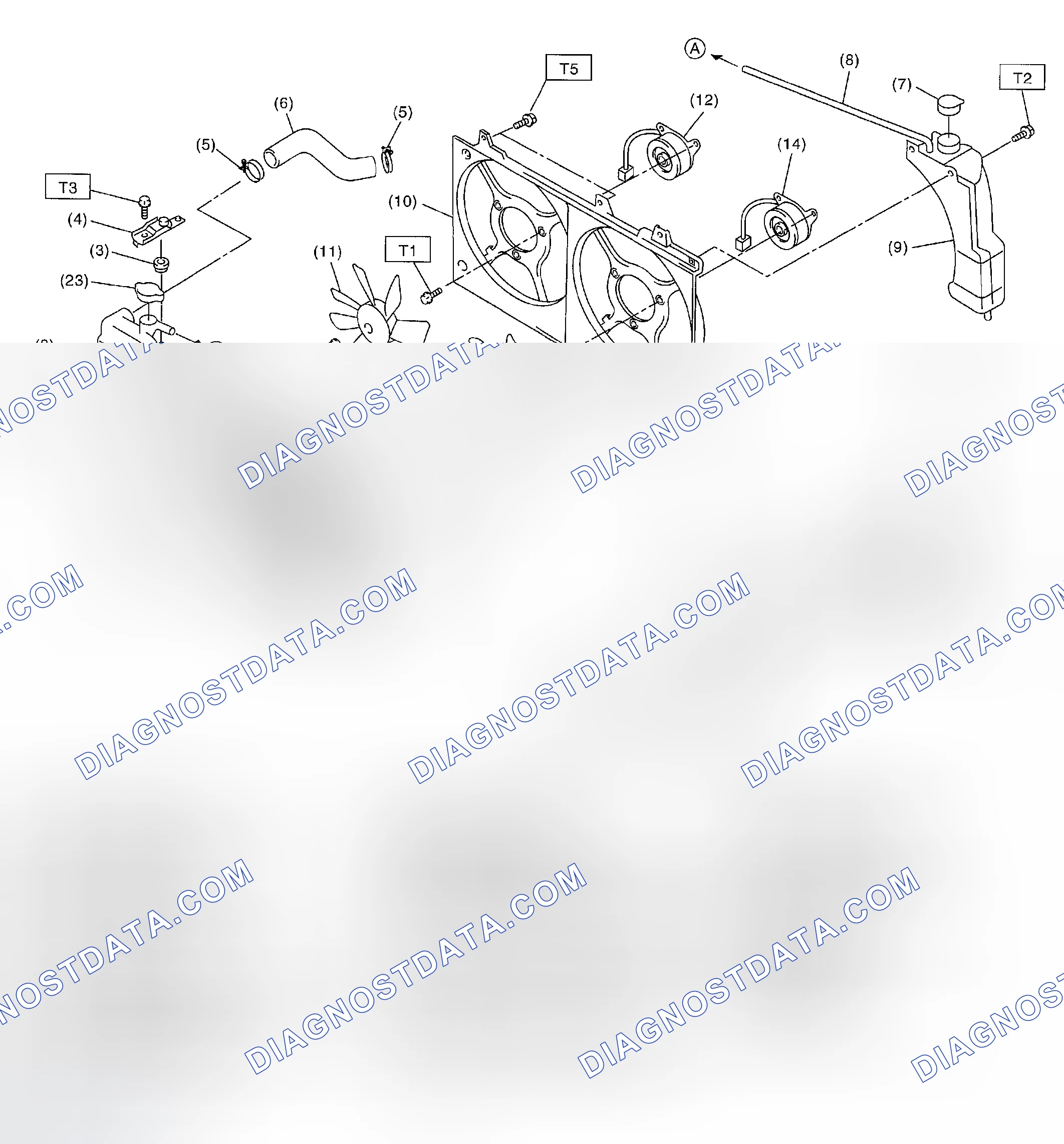 Scheme 12: RADIATOR AND RADIATOR FAN