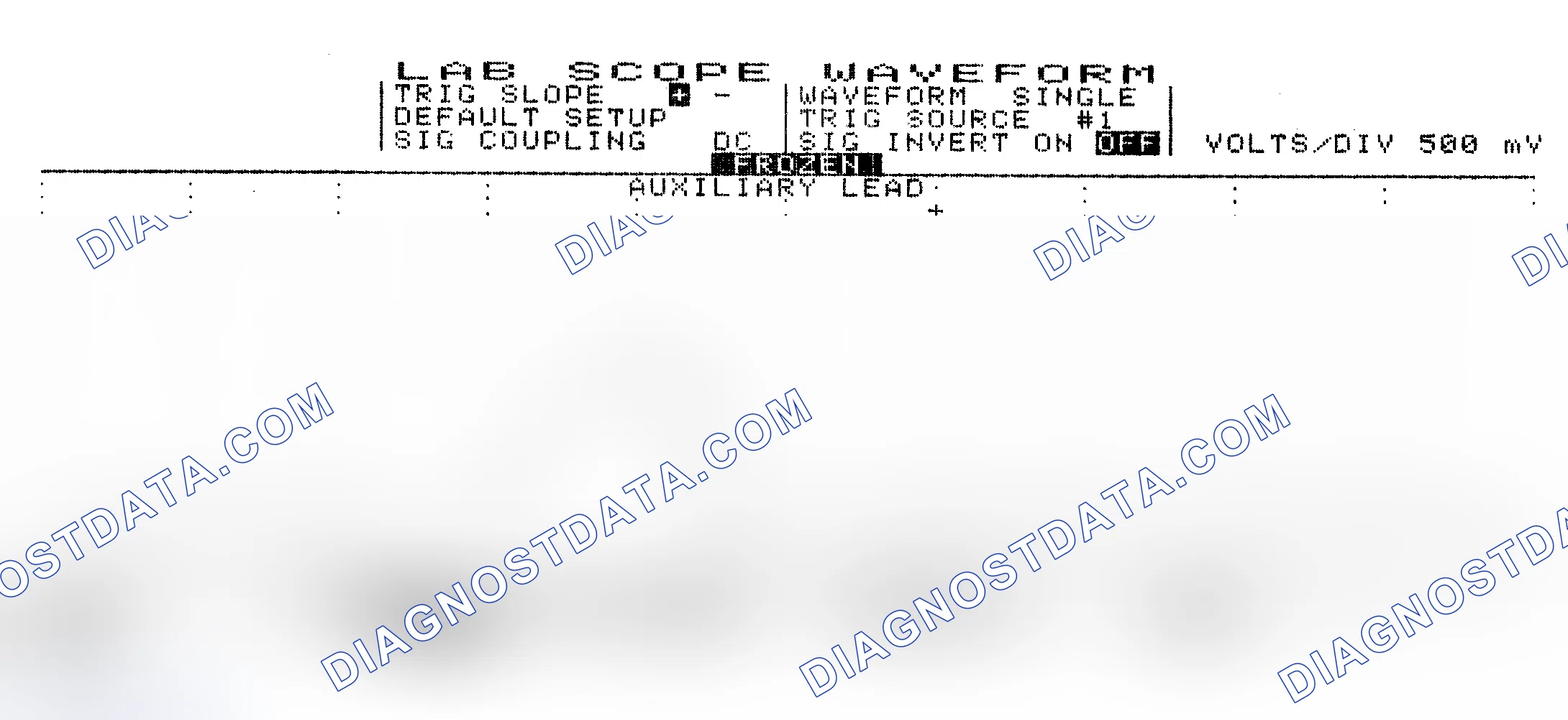 Scheme 10: Single Injector w/Excessive Current Flow - Current Pattern