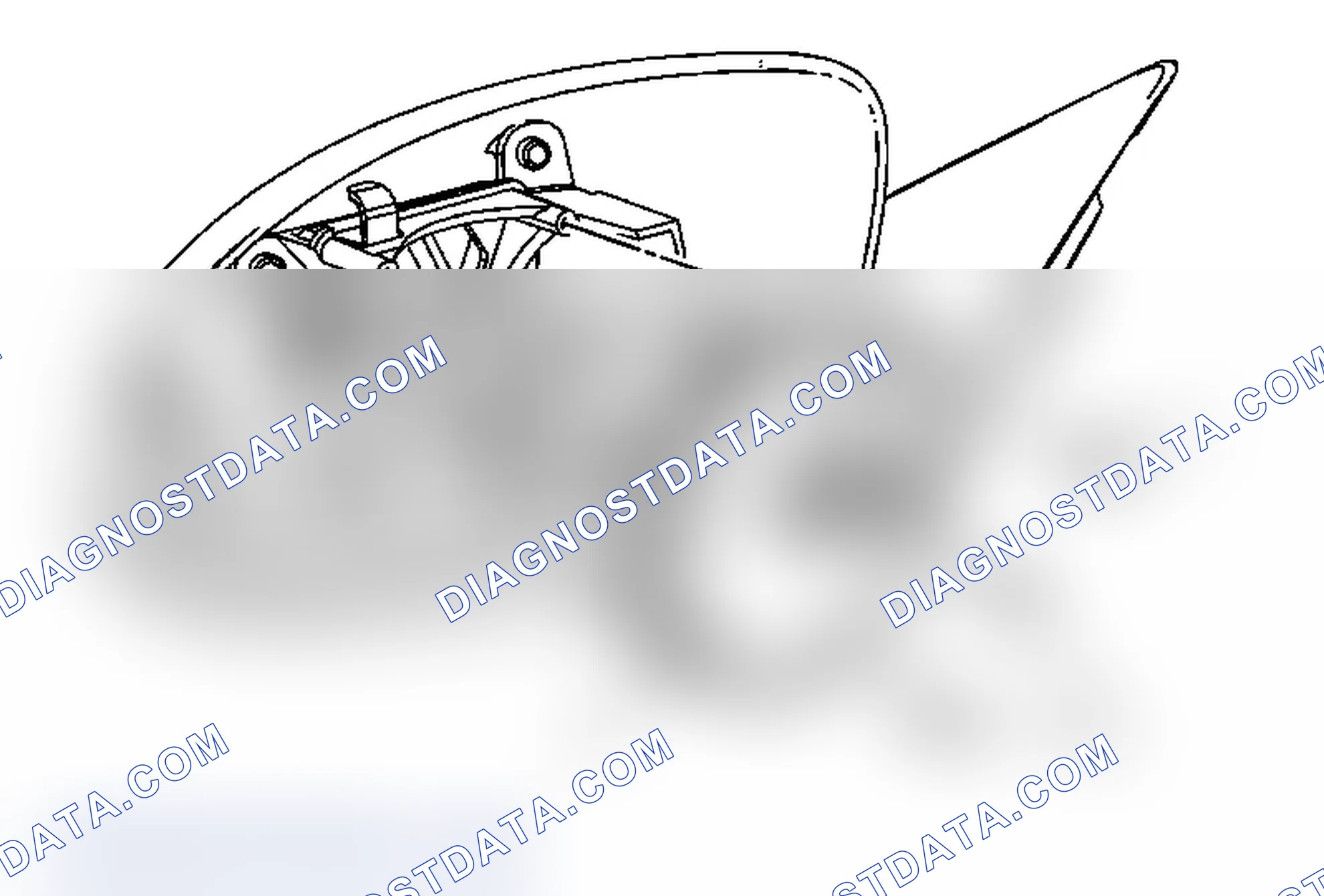 Scheme 5: Outside Rearview Mirror Motor Replacement
