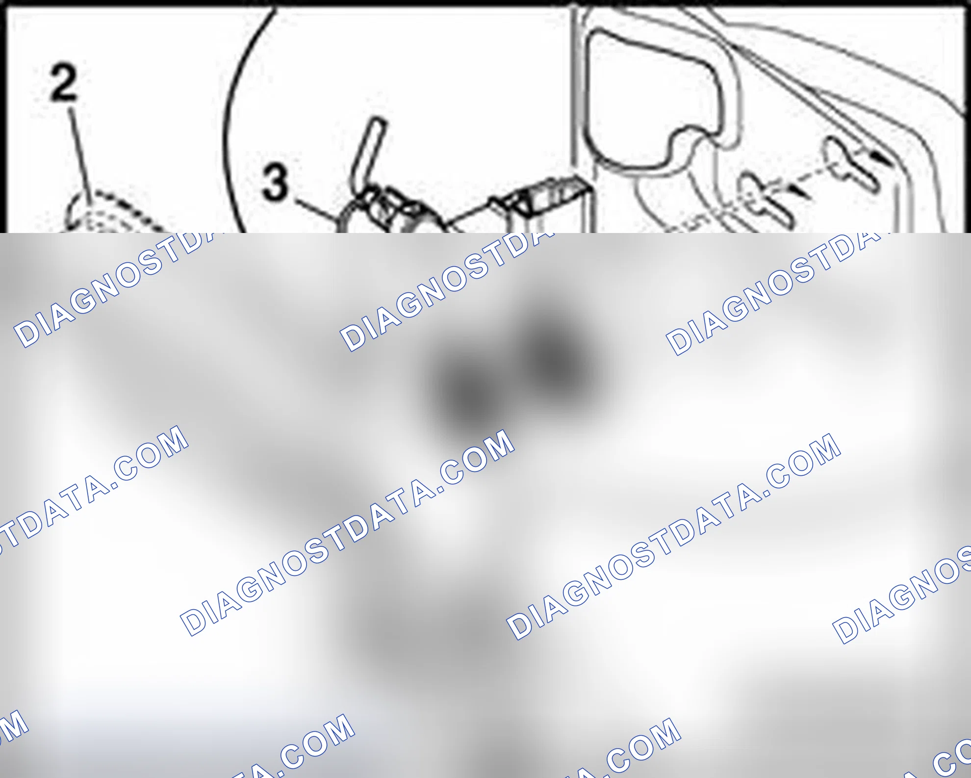 Scheme 387: Motor for fuel tank lid unlock V155