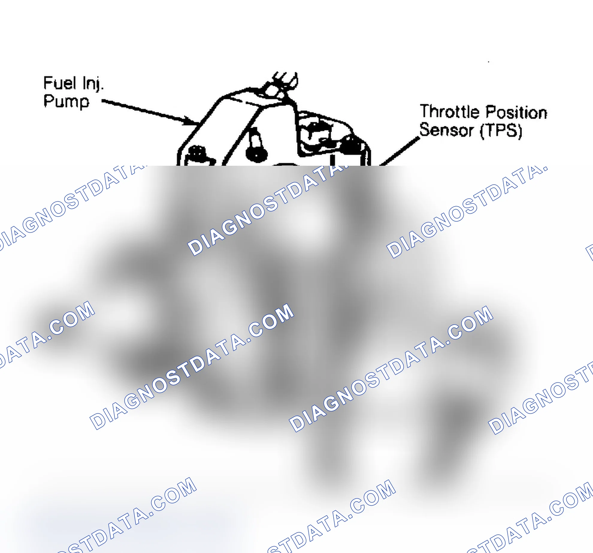Scheme 71: Throttle Position Sensor Location