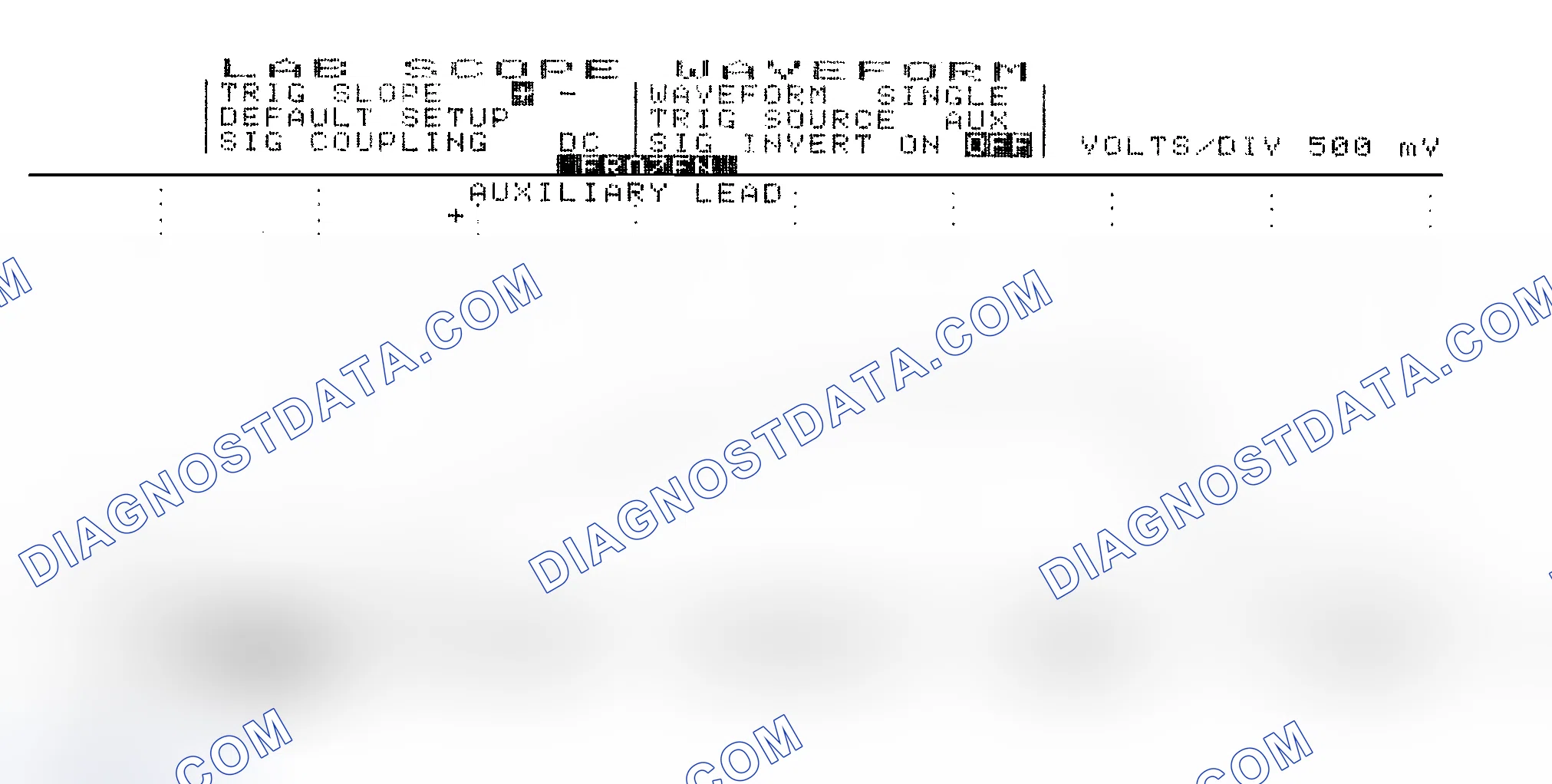 Scheme 14: Single Injector w/Excessive Current Flow - Current Pattern