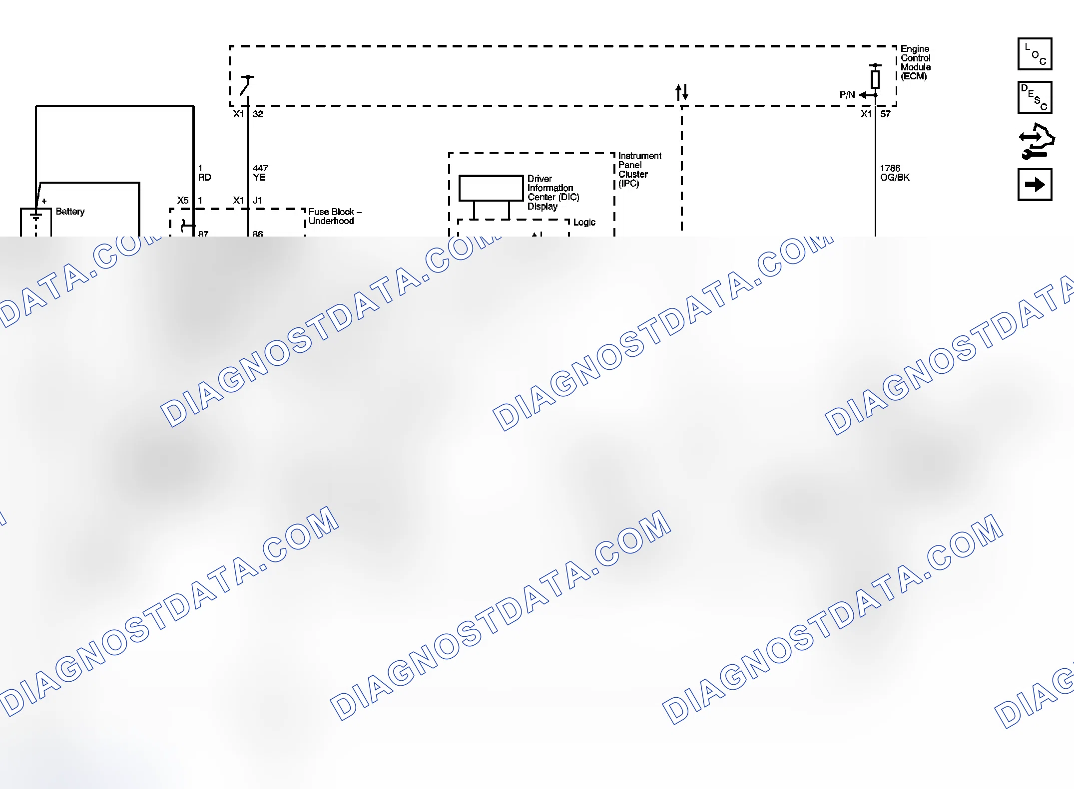 Scheme 1: Starting And Charging Wiring Schematics