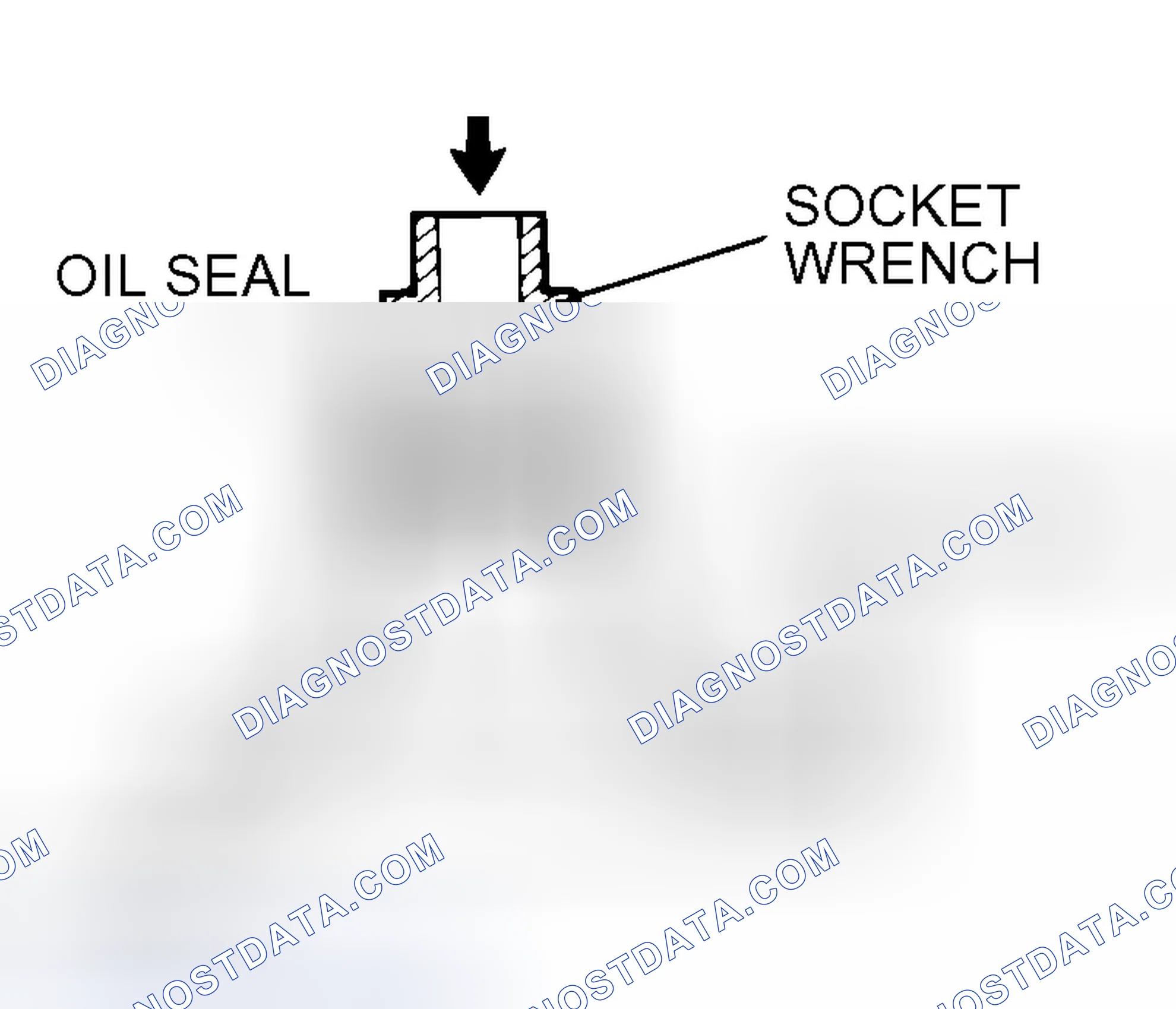 Scheme 226: >> E << OIL PUMP OIL SEAL INSTALLATION