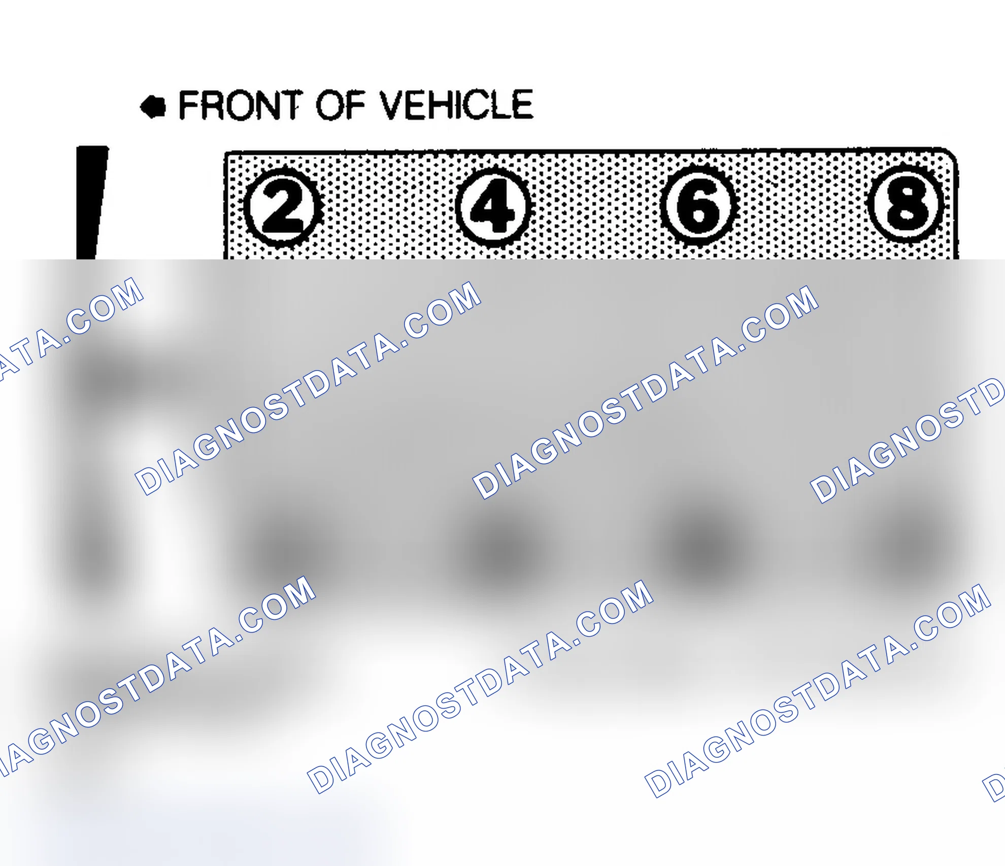 Scheme 3: Firing Order (6.5L Diesel)