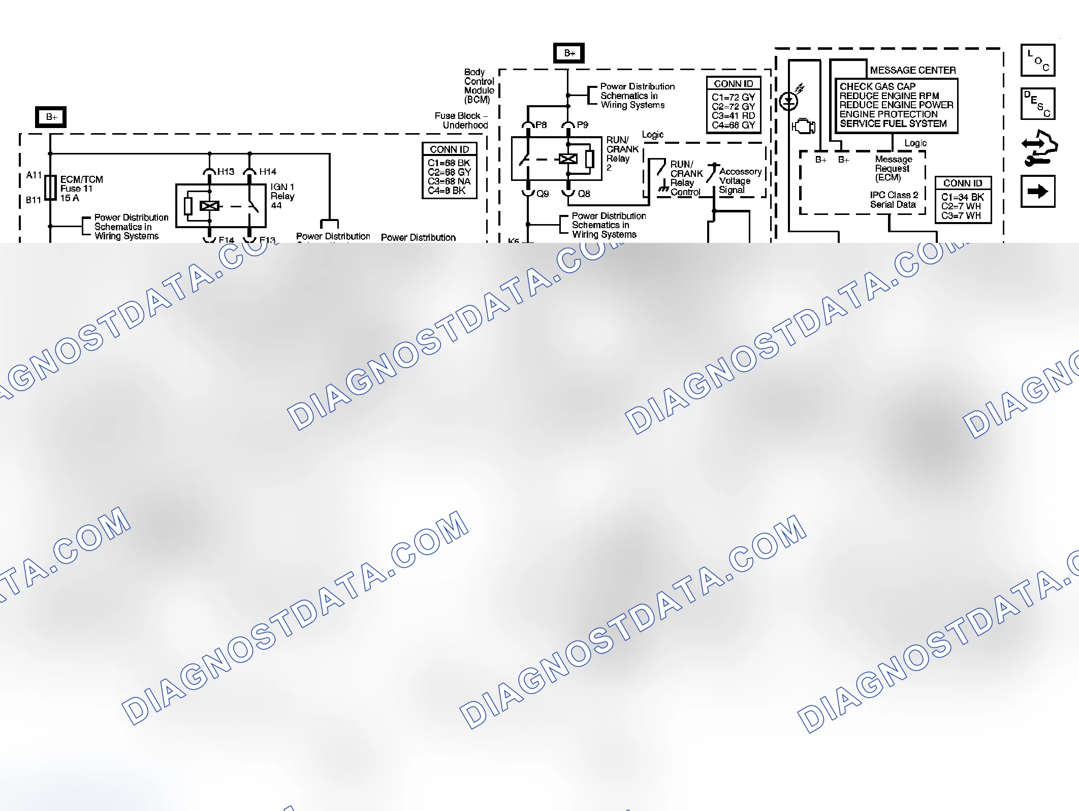 Scheme 82: Engine Controls Schematics