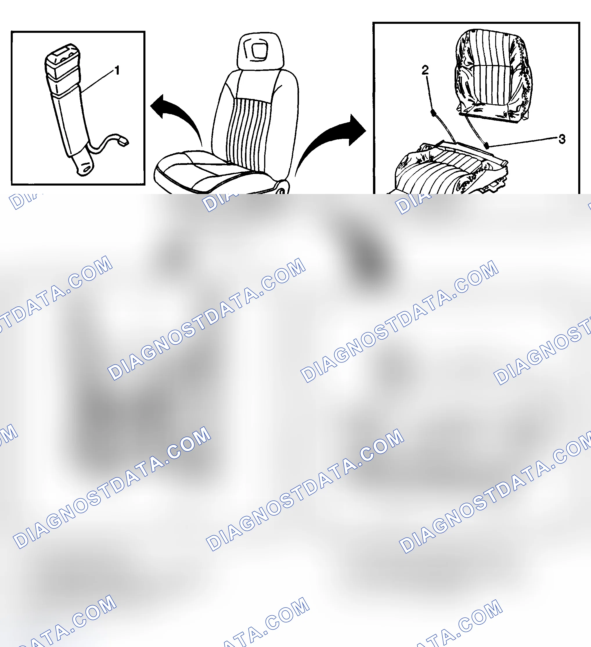 Scheme 5: Power Seat Systems Component Views