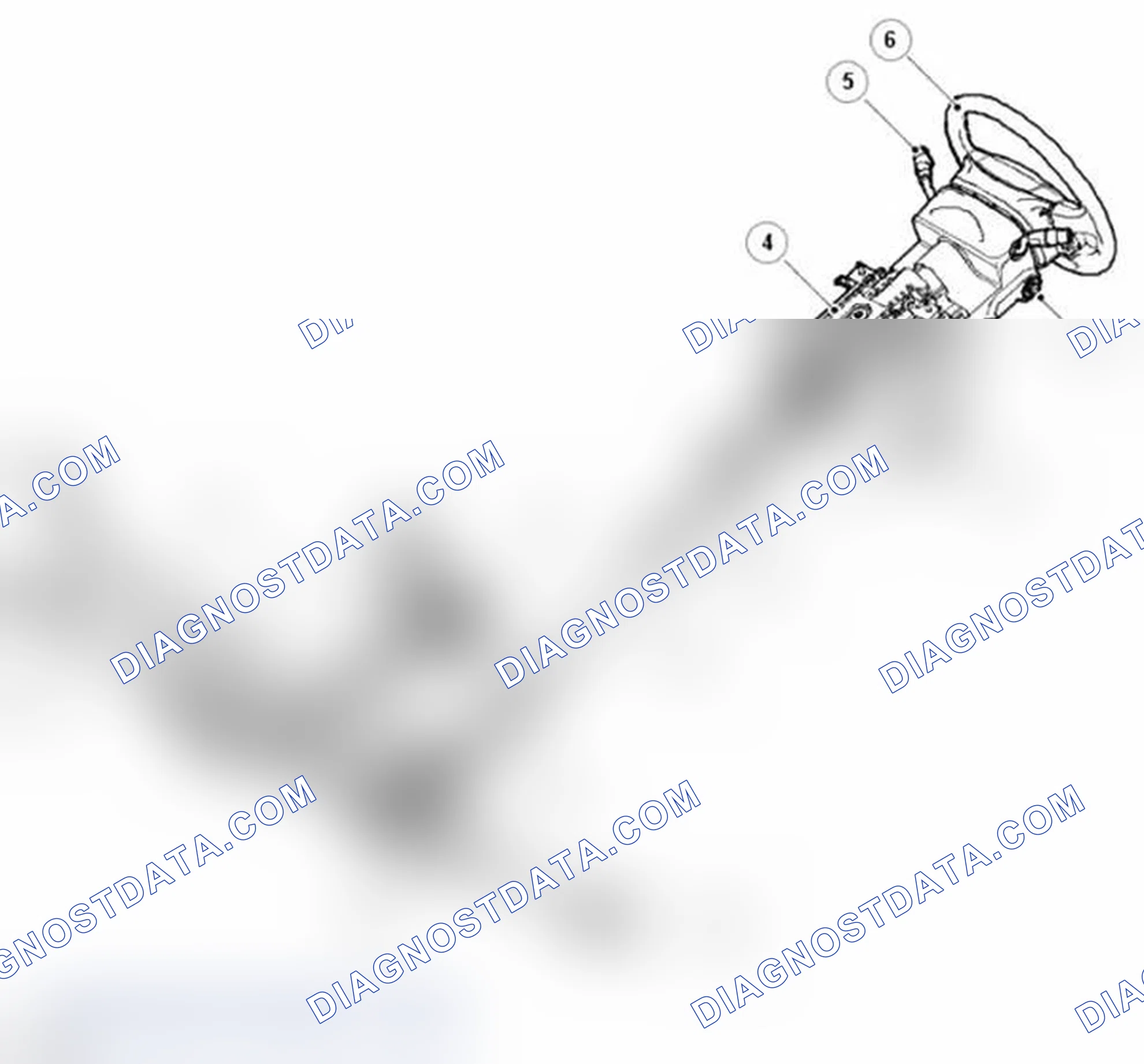 Scheme 7: STEERING SYSTEM COMPONENT LAYOUT