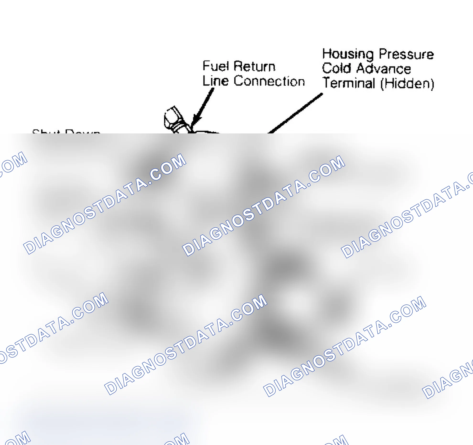 Scheme 162: DIESEL INJECTION PUMP