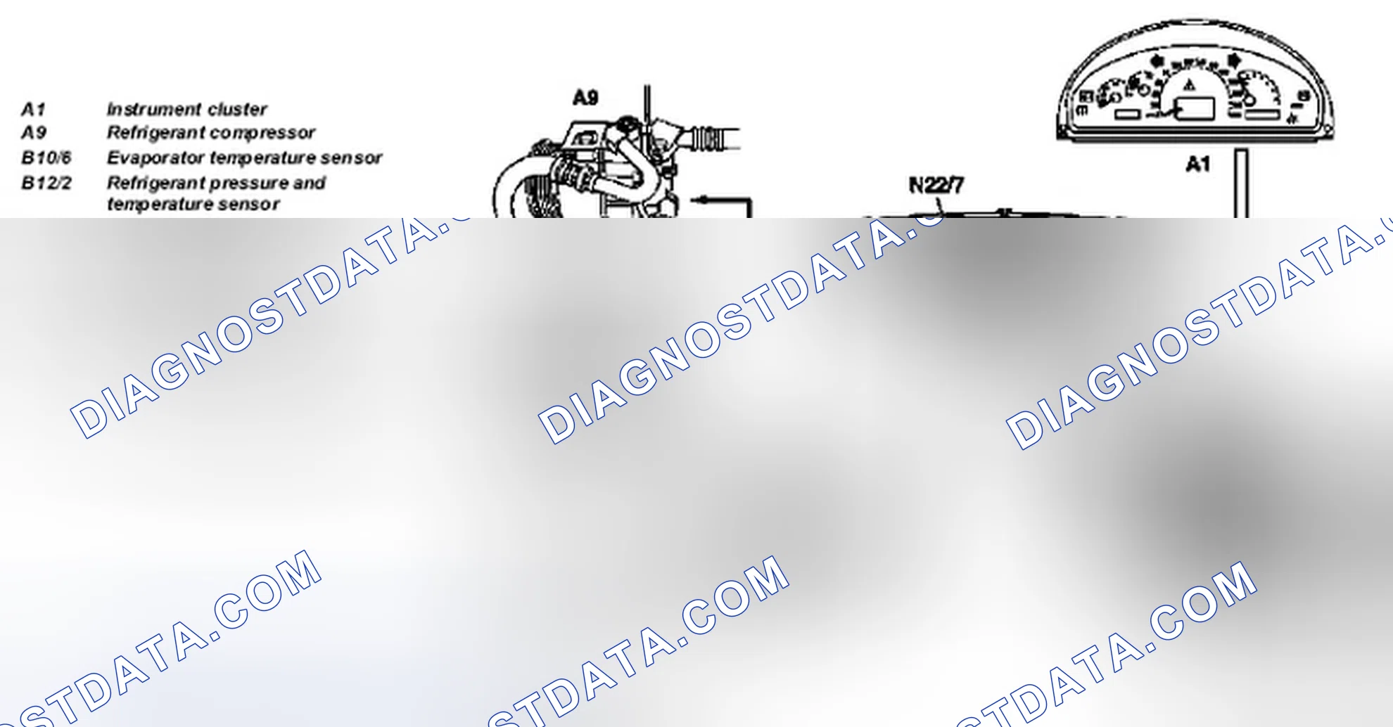 Scheme 59: Networking Of Refrigerant Compressor Control - Shown On Vehicle Up To 23.4.04