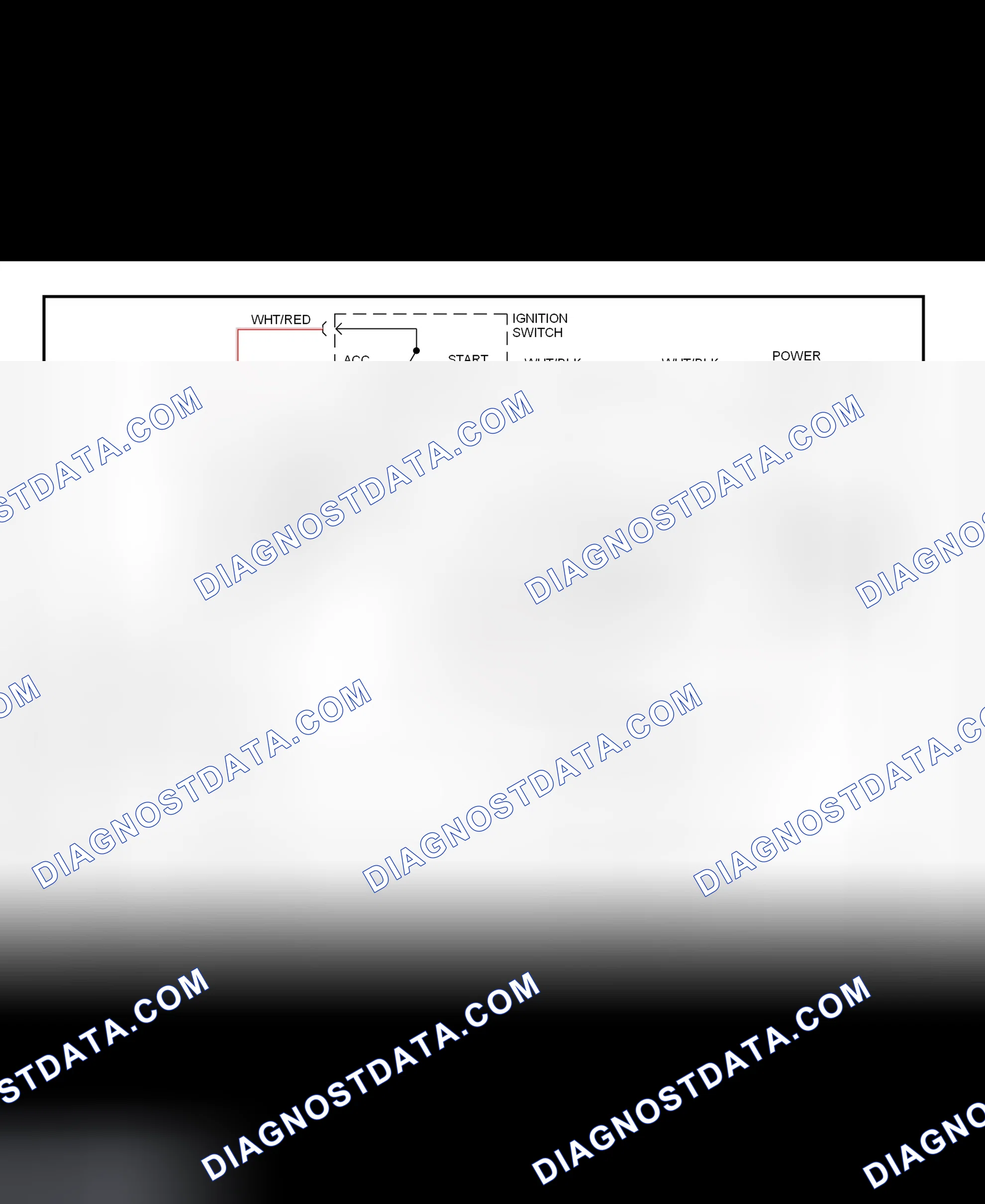 Scheme 3: Starting System Wiring Diagram (MX-5 Miata)