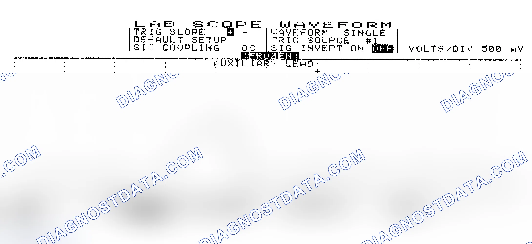 Scheme 10: Single Injector w/Excessive Current Flow - Current Pattern