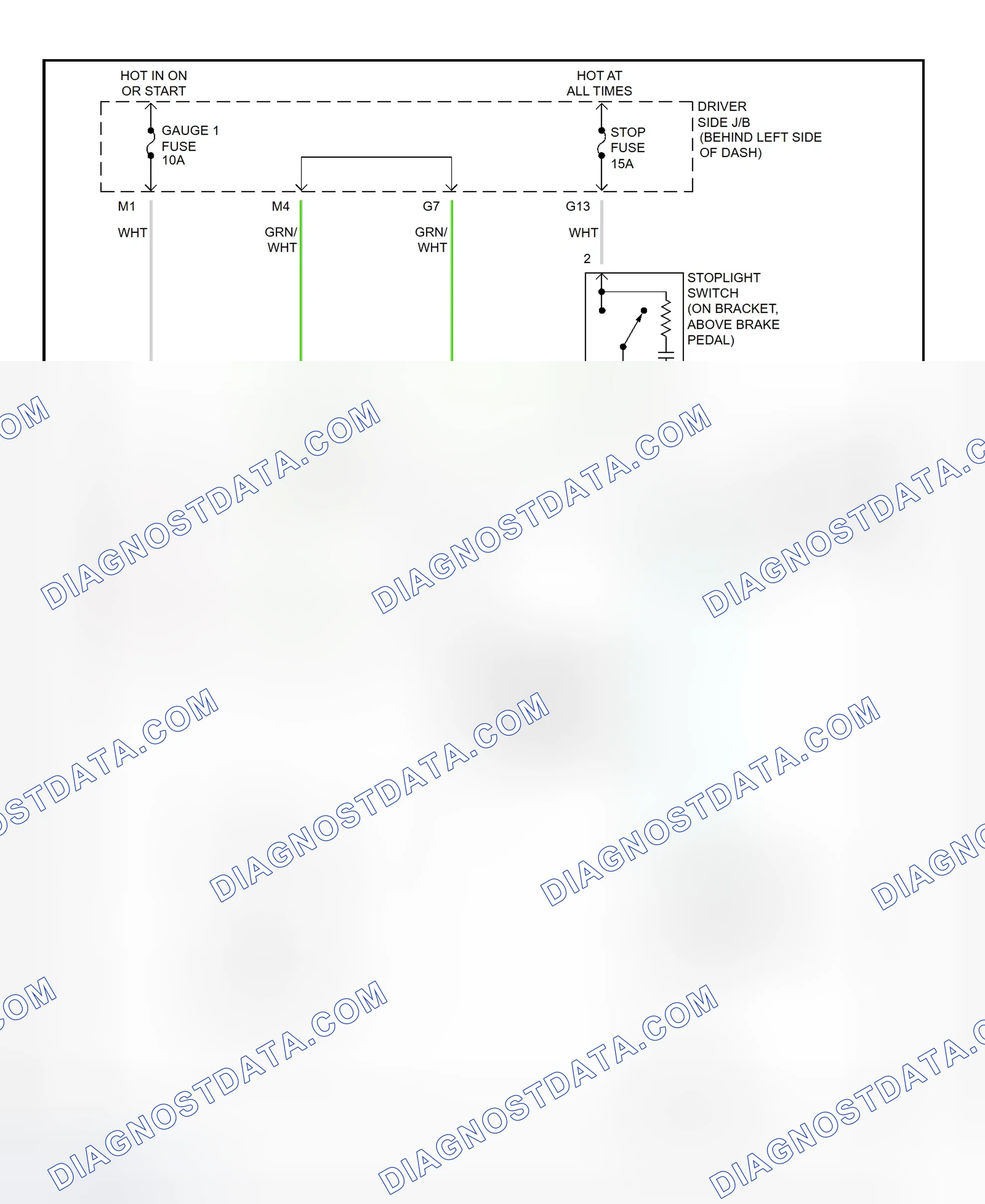 Scheme 316: Shift Interlock System Wiring Diagram (2002 - Toyota Camry)