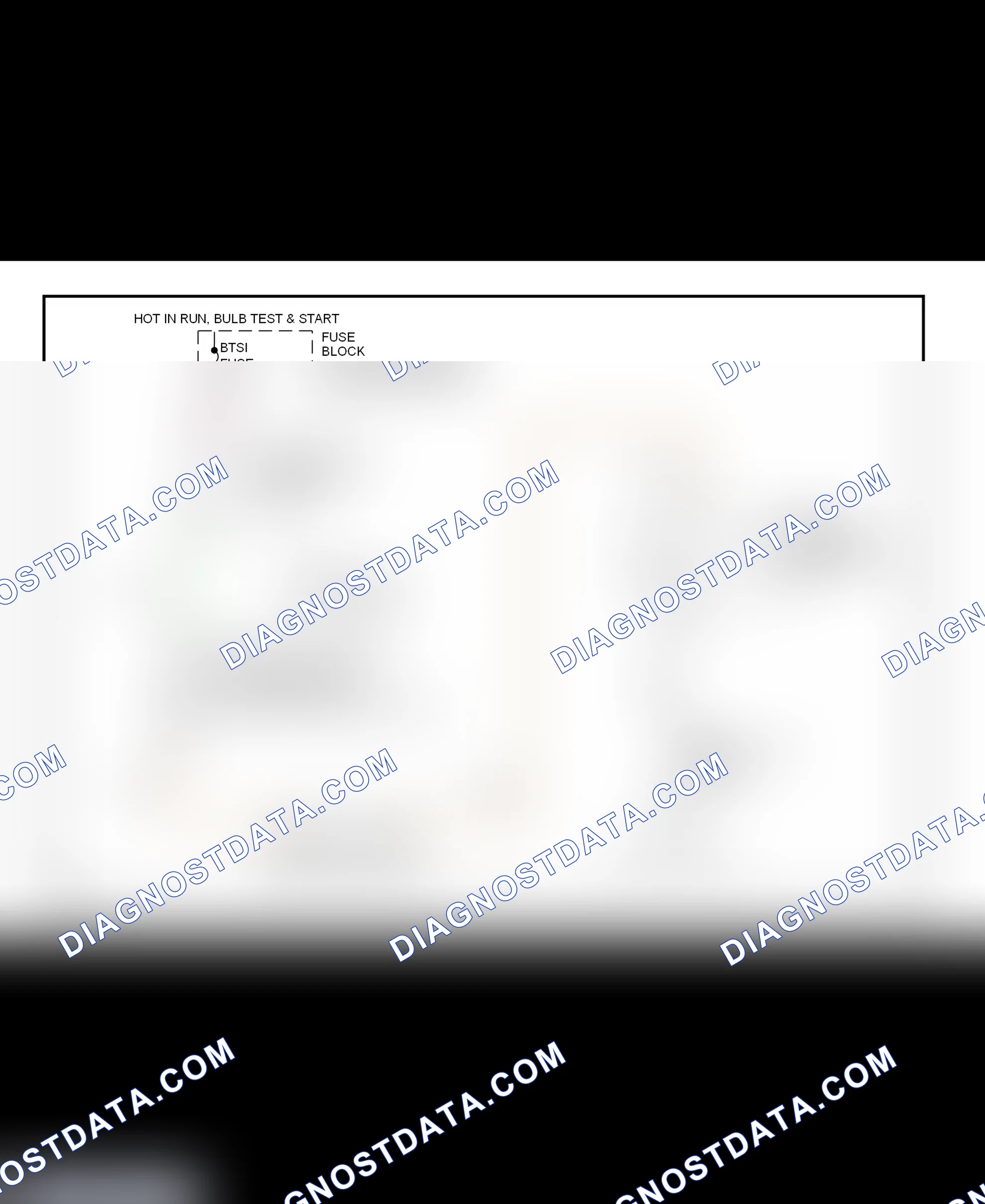 Fig. 42: Shift Interlock System Wiring Diagram (Intrigue)