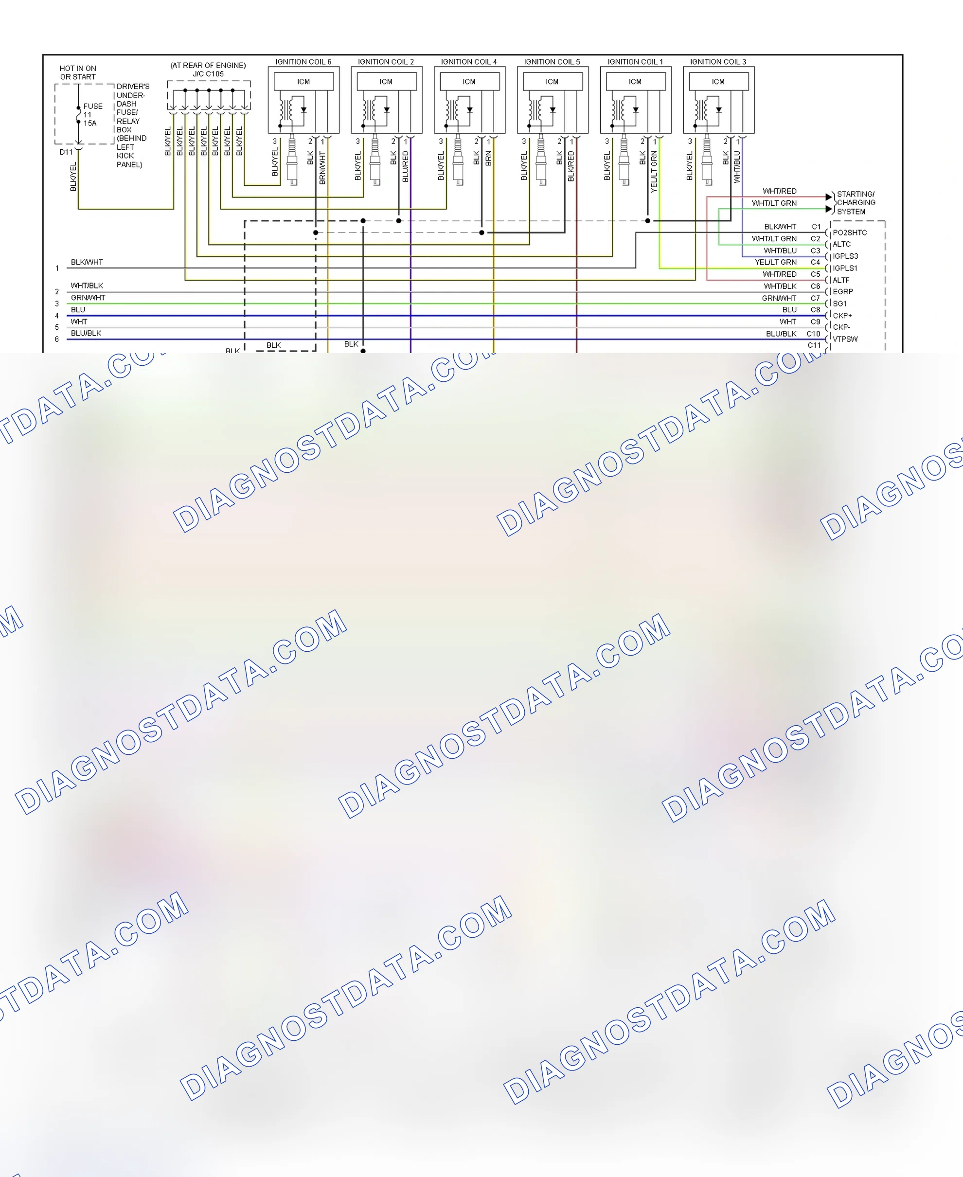 Scheme 5: Wiring Diagram (MDX 3.5L - 5 Of 5)