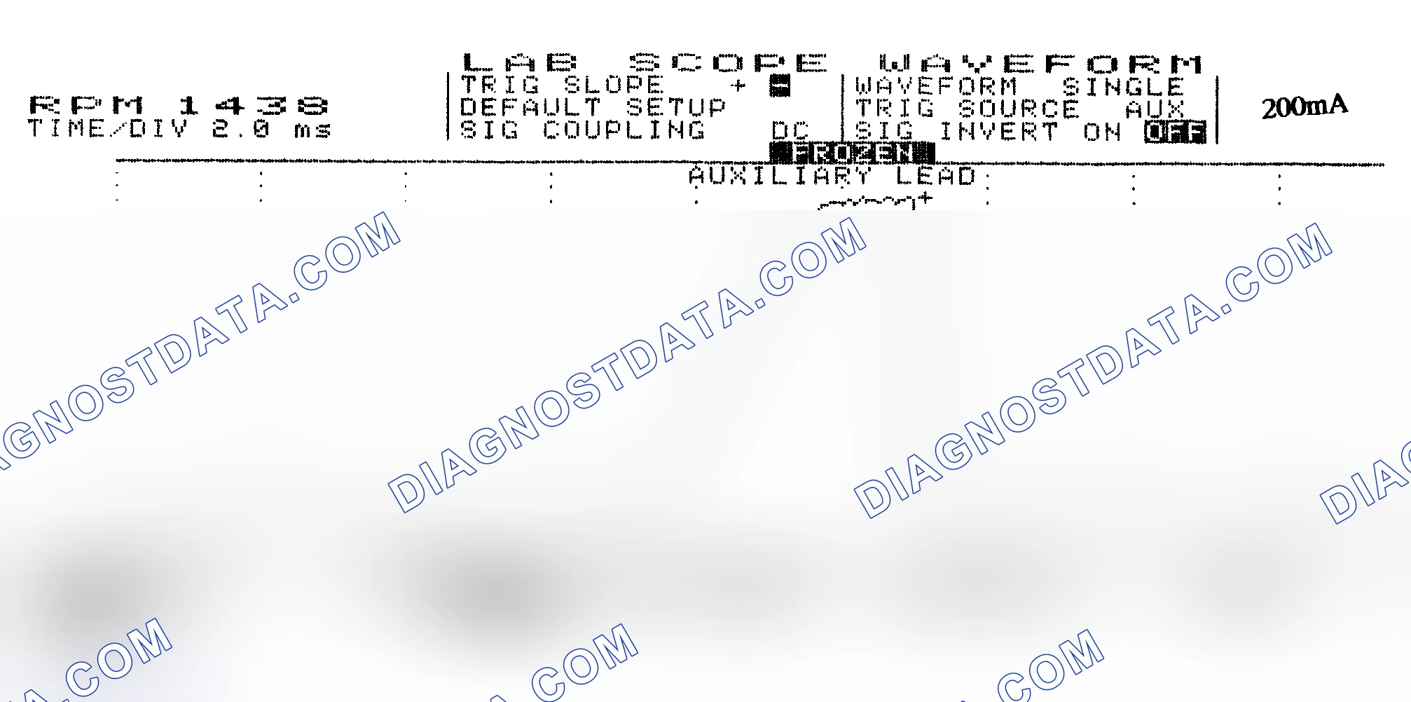 Scheme 15: Single Injector w/Normal Current Flow - Current Pattern