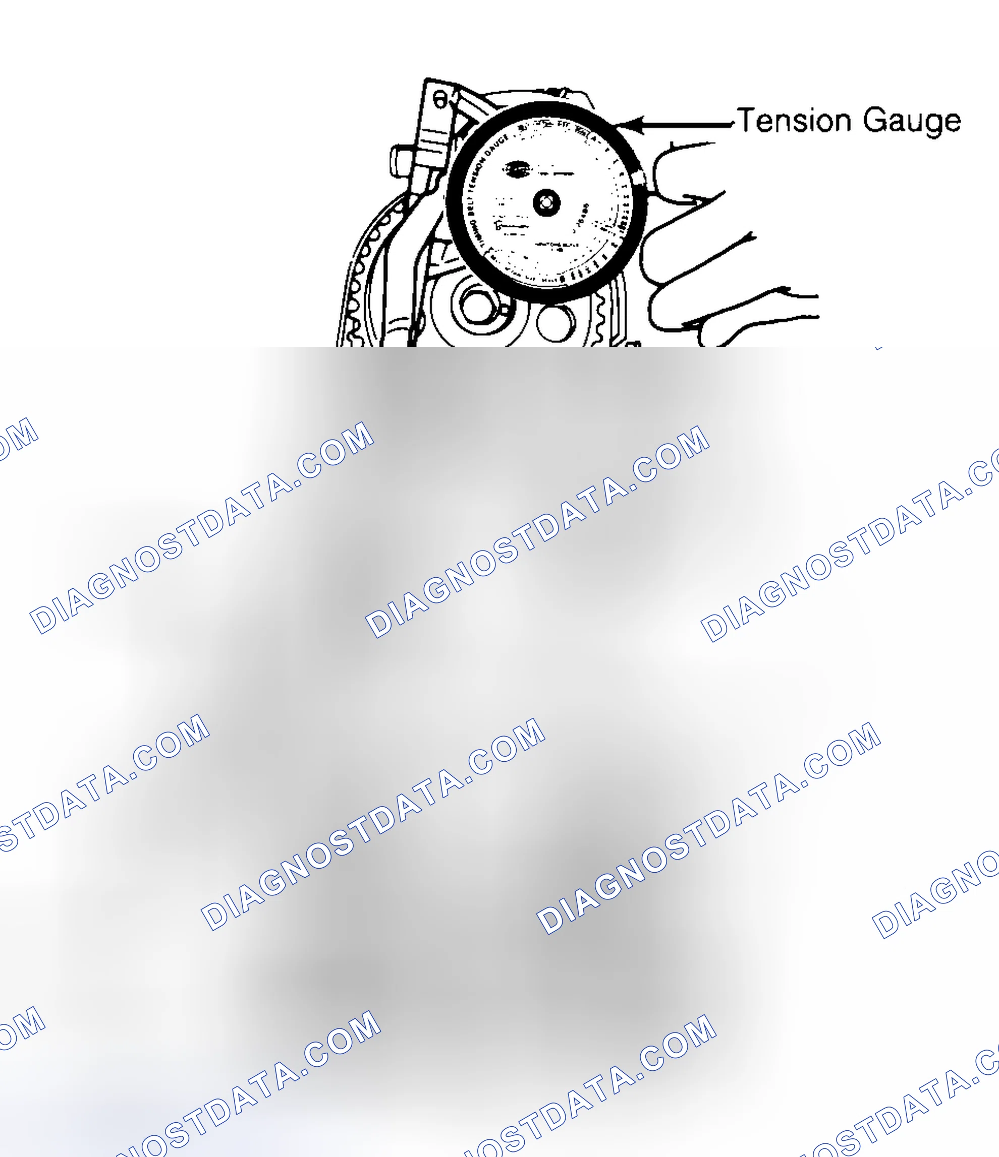 Scheme 3: Adjusting Typical Timing Belt Tension