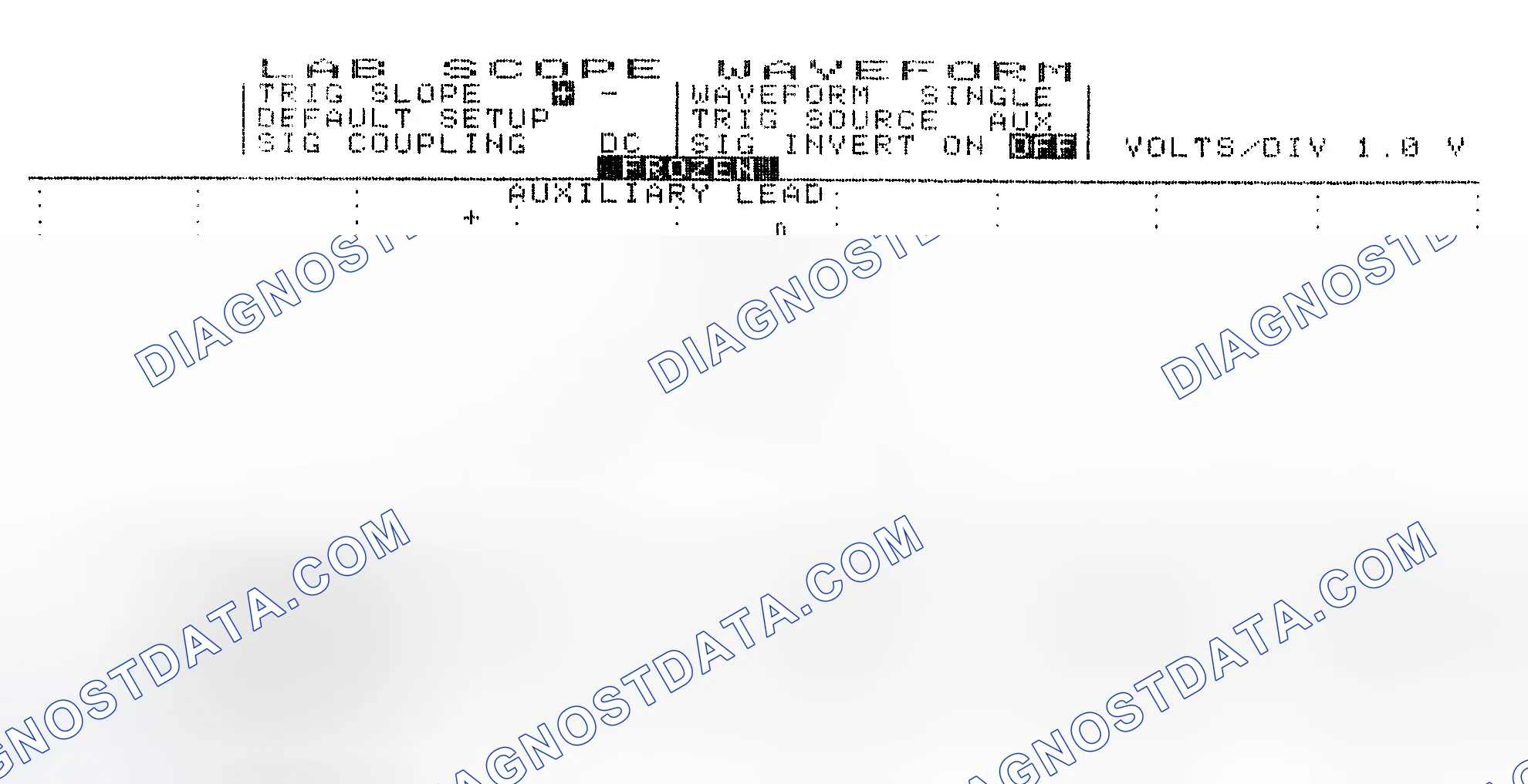 Scheme 19: Single Injector w/Excessive Current Flow - Current Pattern