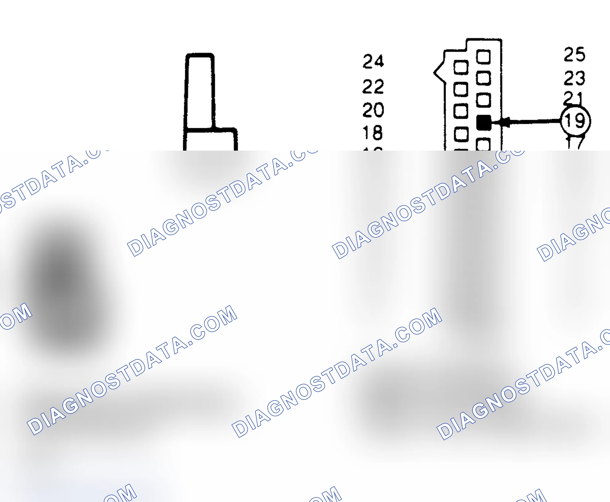 Scheme 152: Solenoid Assembly Connectors & Logic Module Red Connector View From Wire End