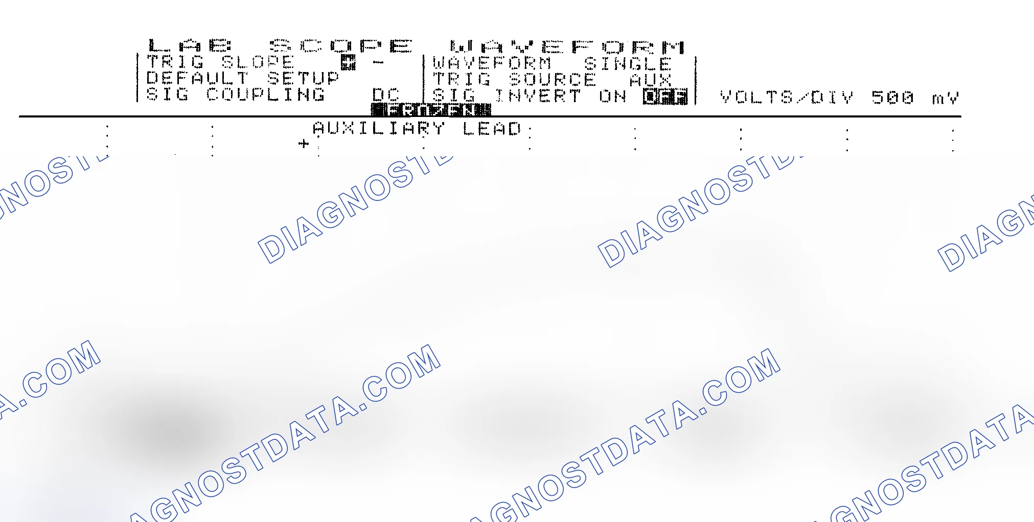 Scheme 14: Single Injector w/Excessive Current Flow - Current Pattern