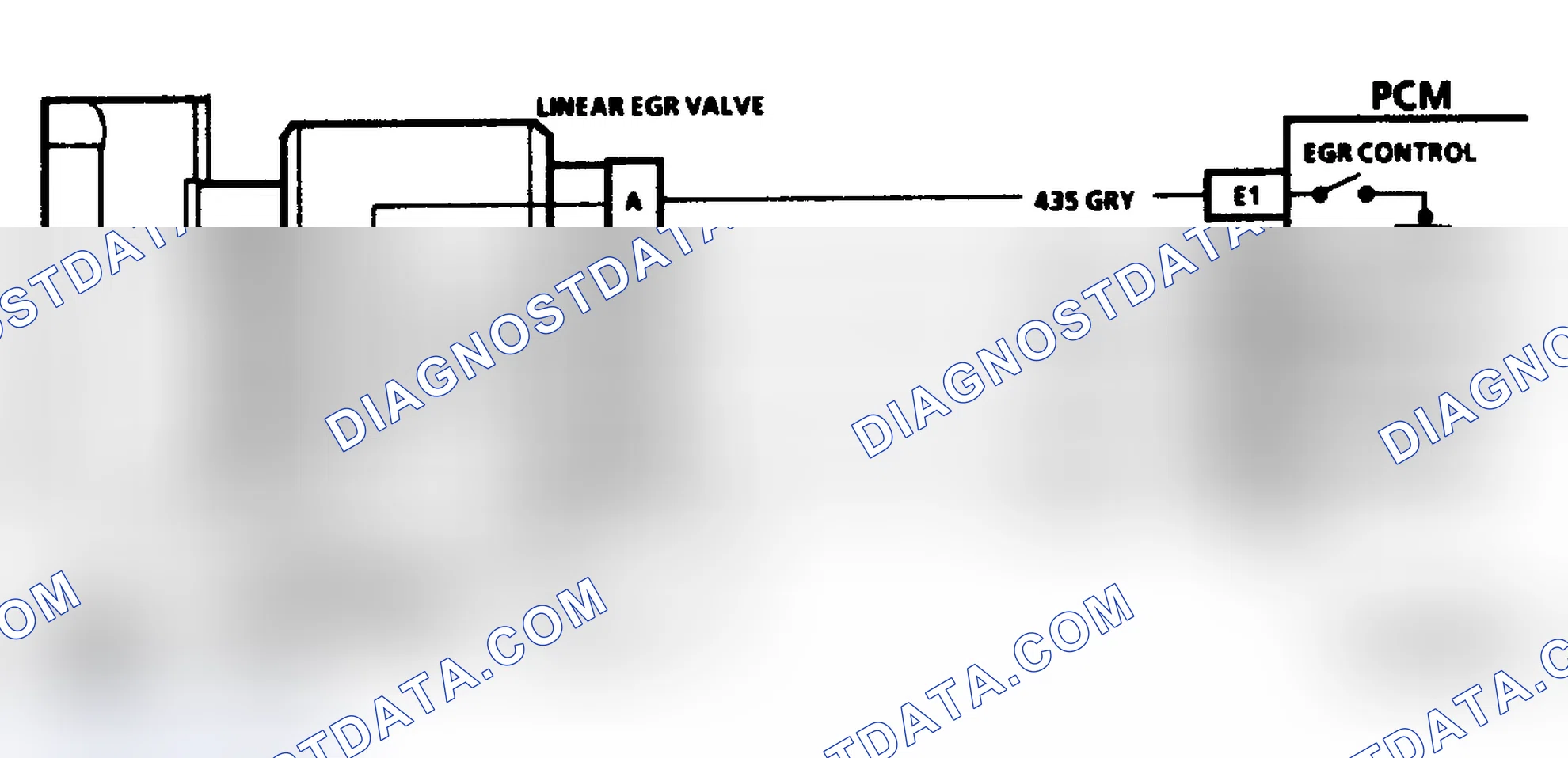 Scheme 31: Code 32 Schematic ("L" & "M" Series & "S" & "T" Series Pickup 4.3L (VIN W) Exc. W/ Calif. Emissions) EGR Circuit Error With Linear EGR