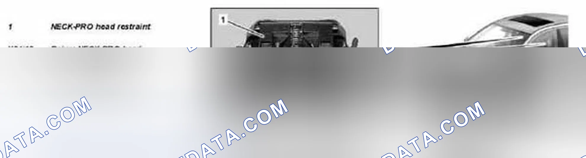Scheme 2: Identifying NECK-PRO Head Restraint And Driver NECK-PRO Head Restraint Solenoid
