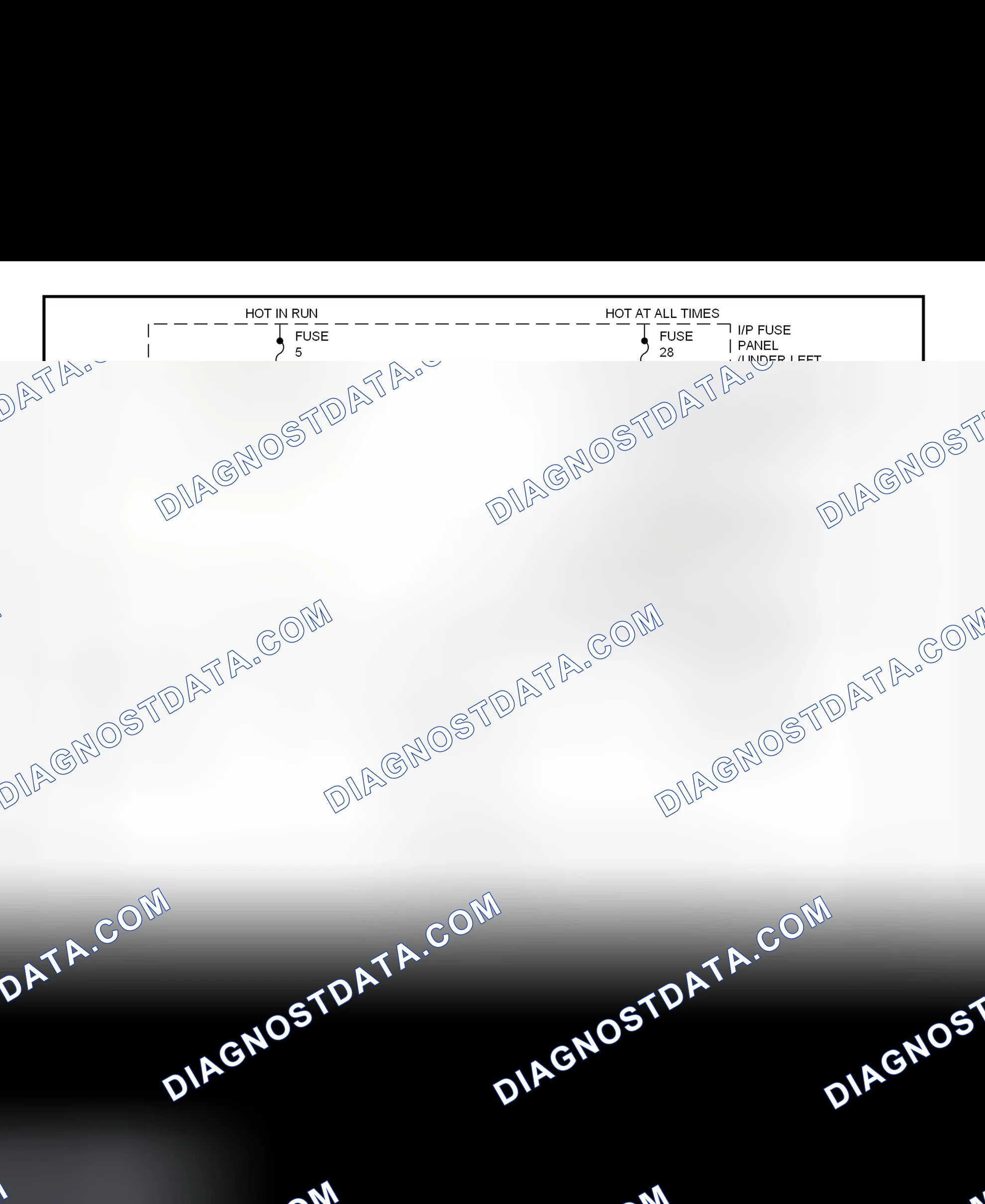 Scheme 97: Shift Interlock System Wiring Diagram (1997-98 Sable & Taurus)