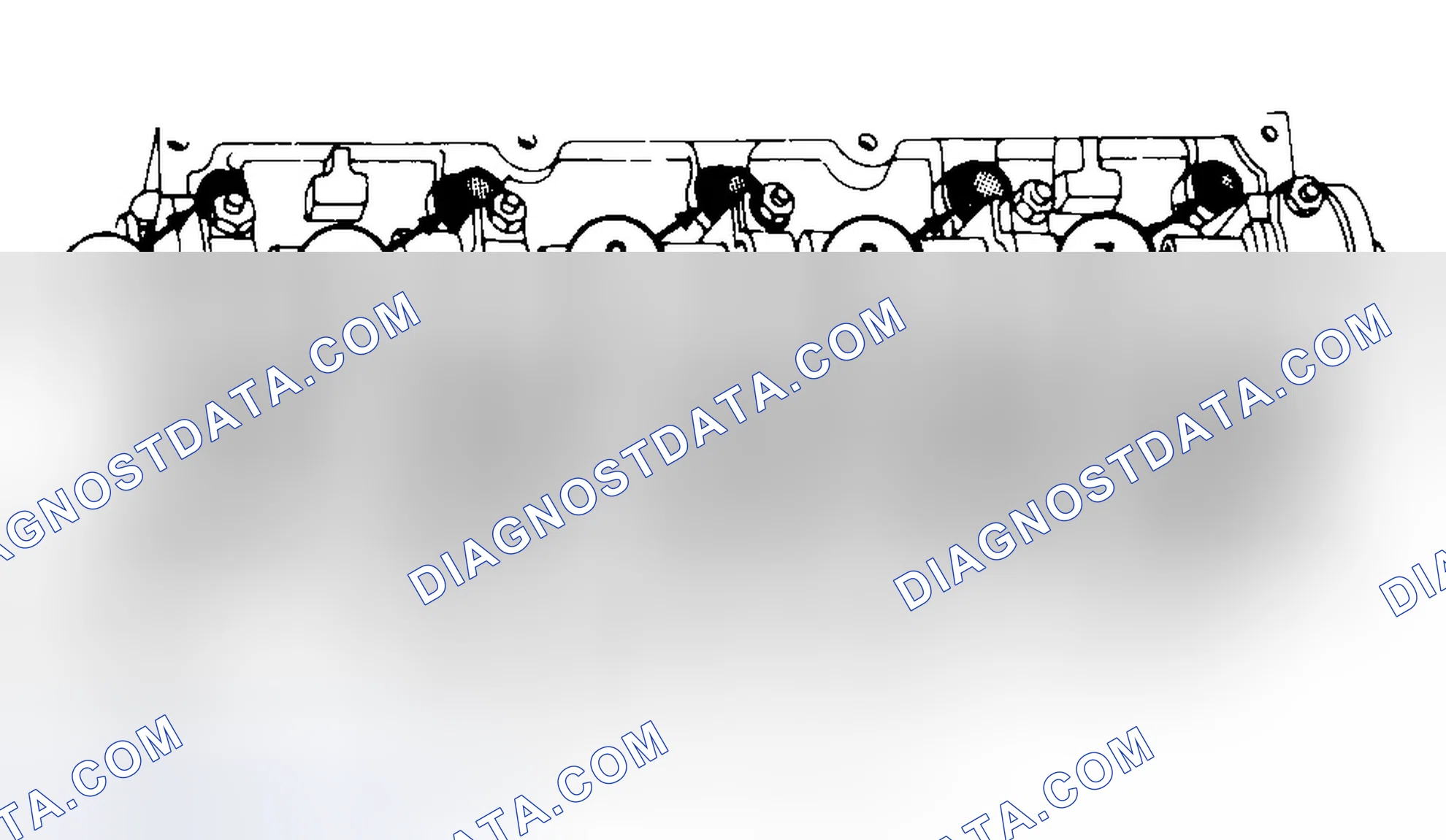 Scheme 7: Typical Cylinder Head Tightening or Loosening Sequence