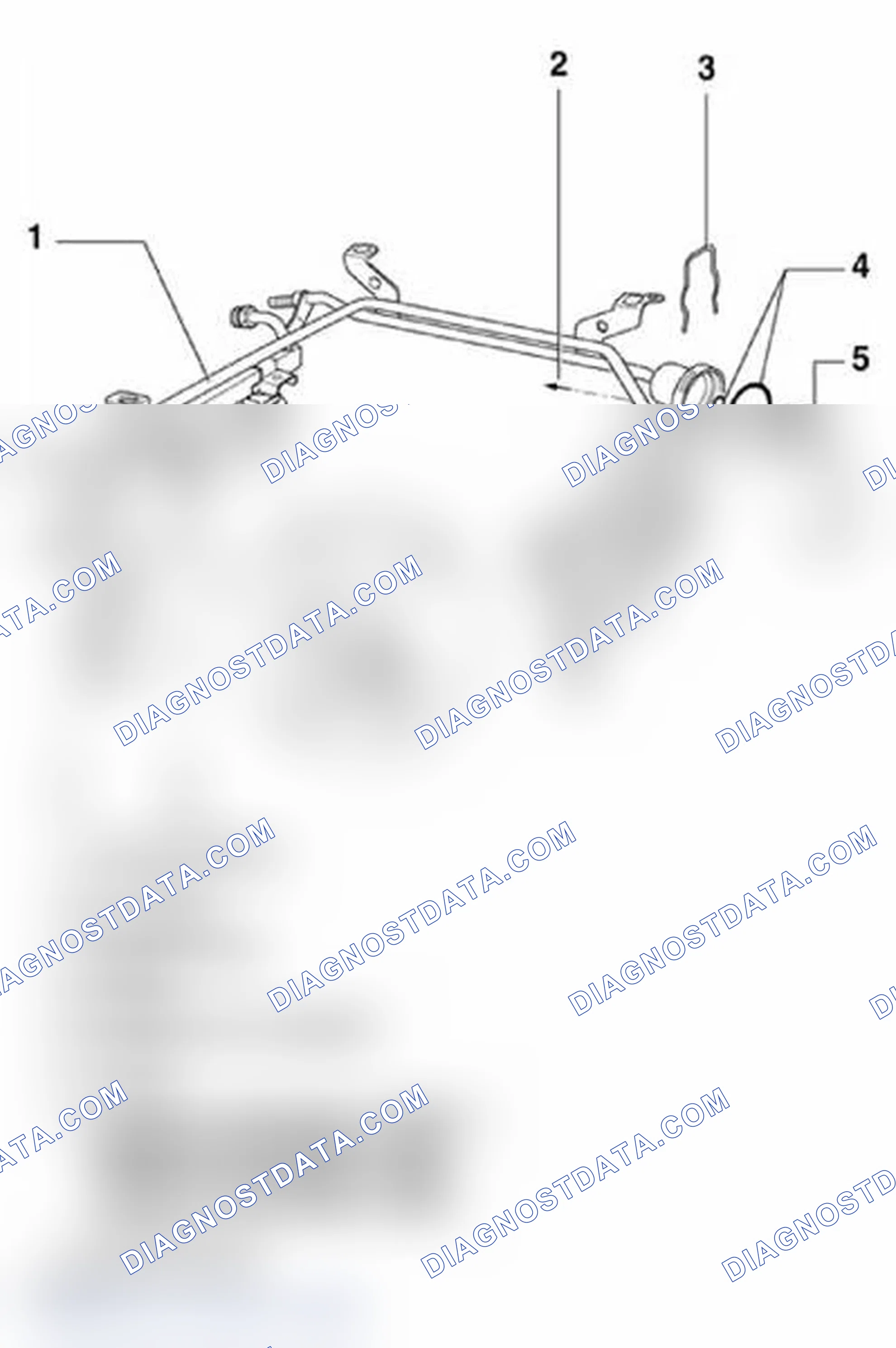 Scheme 627: Identifying Fuel Rail With Fuel Injectors