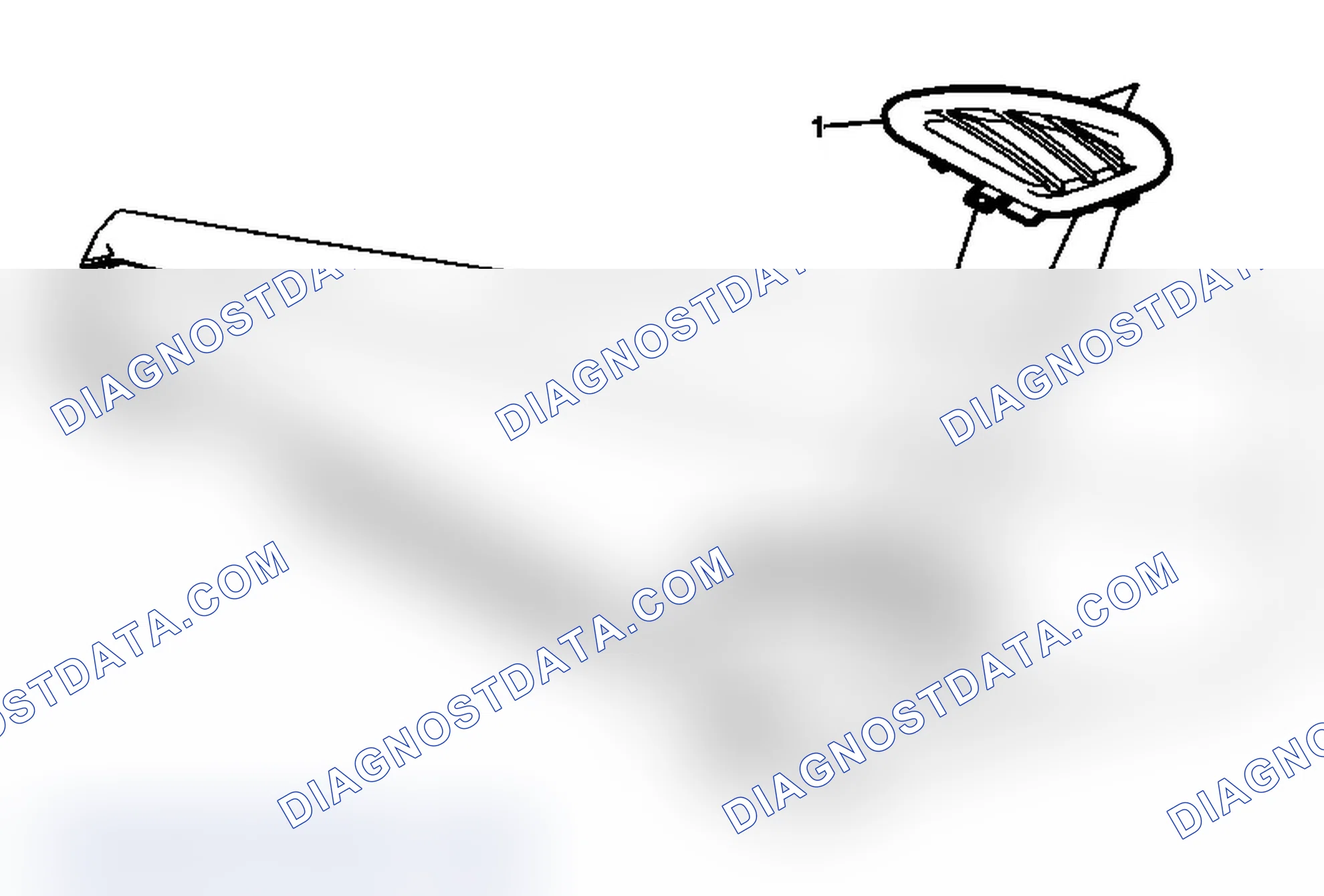 Scheme 27: Side Window Defogger Outlet Grille Replacement - Left Side