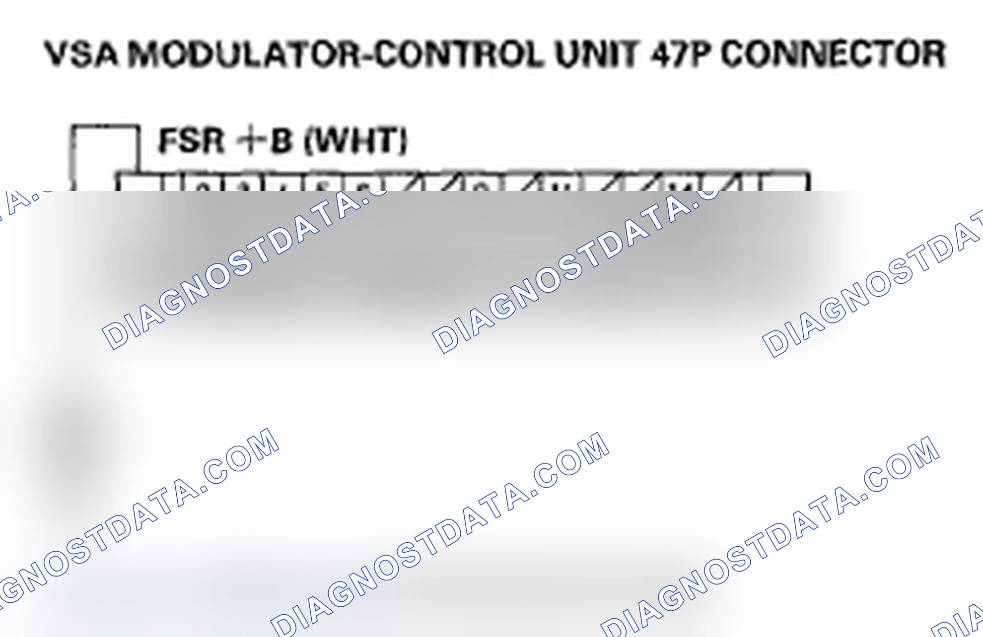 Scheme 66: VSA indicator does not go off, and no DTCs are stored